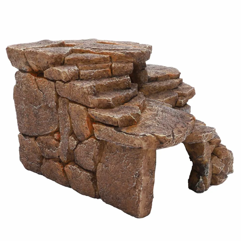 HOBBY Terraristik Desert Cave 3 23 x 22 x 15,5 cm kryjówka dekoracyjna do terrarium akwarium dla gadów płazów