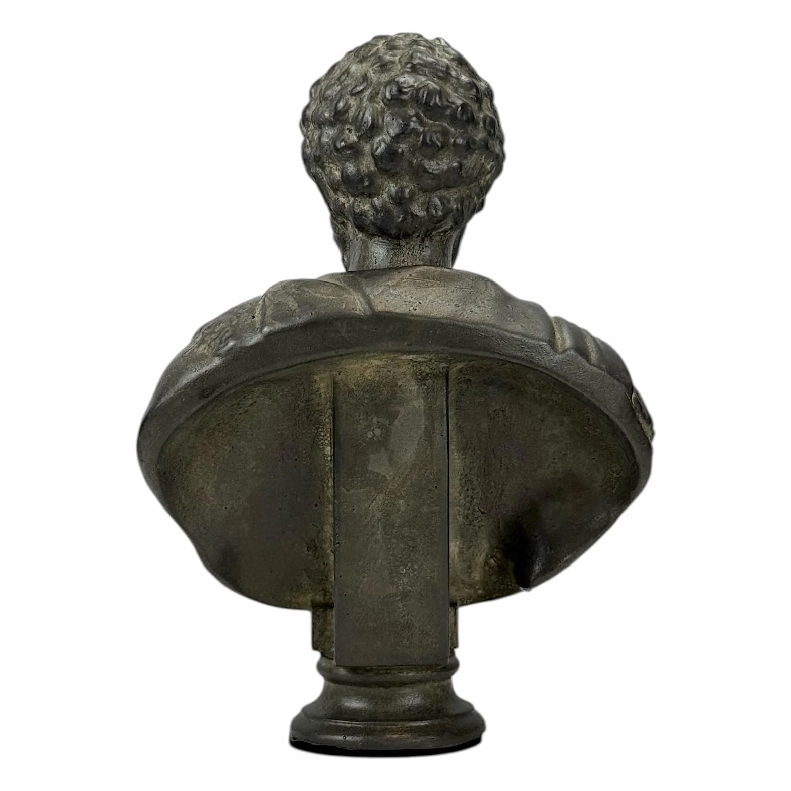 Marek Aureliusz Popiersie - rzymski cesarz i stoicka rzeźba filozofa | Ręcznie wykonana grecka sztuka gipsowa | Klasyczny wystrój 17,8 cm