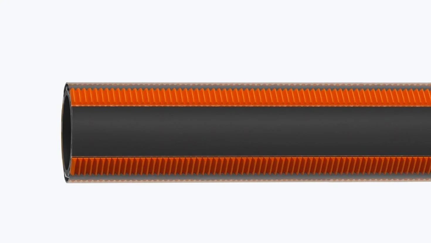Gardena Comfort FLEX wąż 13 mm (1/2"), 10 m: odporny na odkształcenia, elastyczny wąż z profilem Power Grip, oplot spiralny, ciśnienie rozrywające 25 barów, bez części systemowych (18030-20)