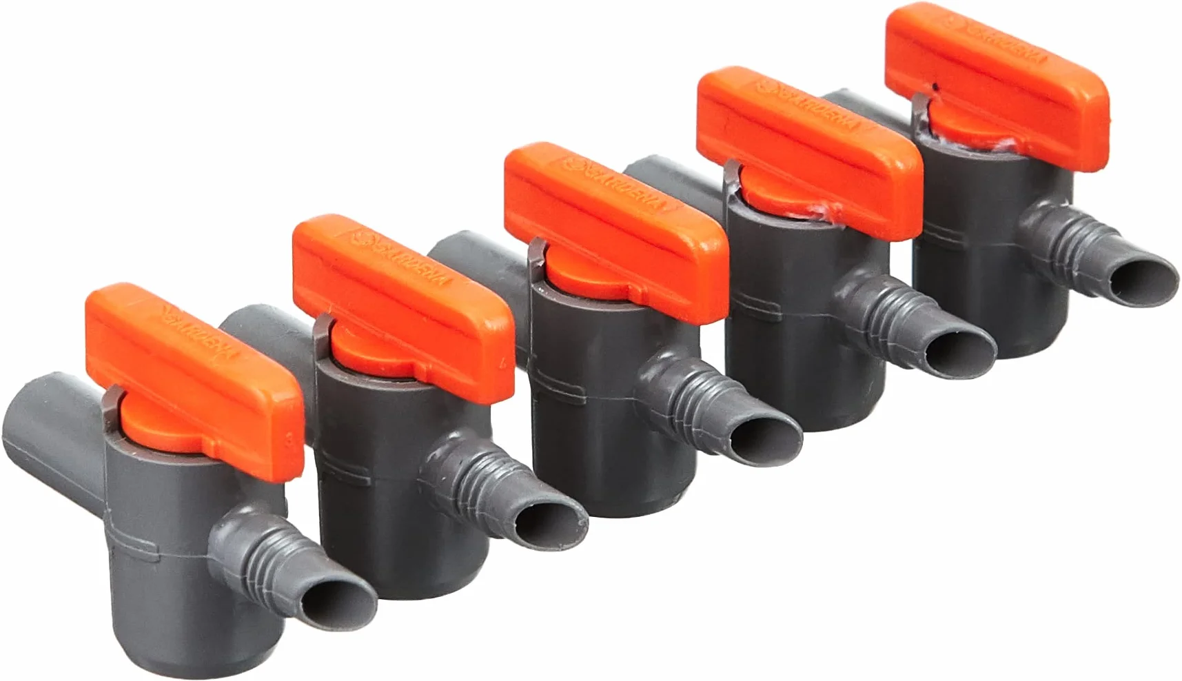 Gardena Micro-Drip system zawór regulacyjny: zawór sterujący do regulacji natężenia przepływu i zasięgu dysz zraszających, 5 szt. (1374-20)