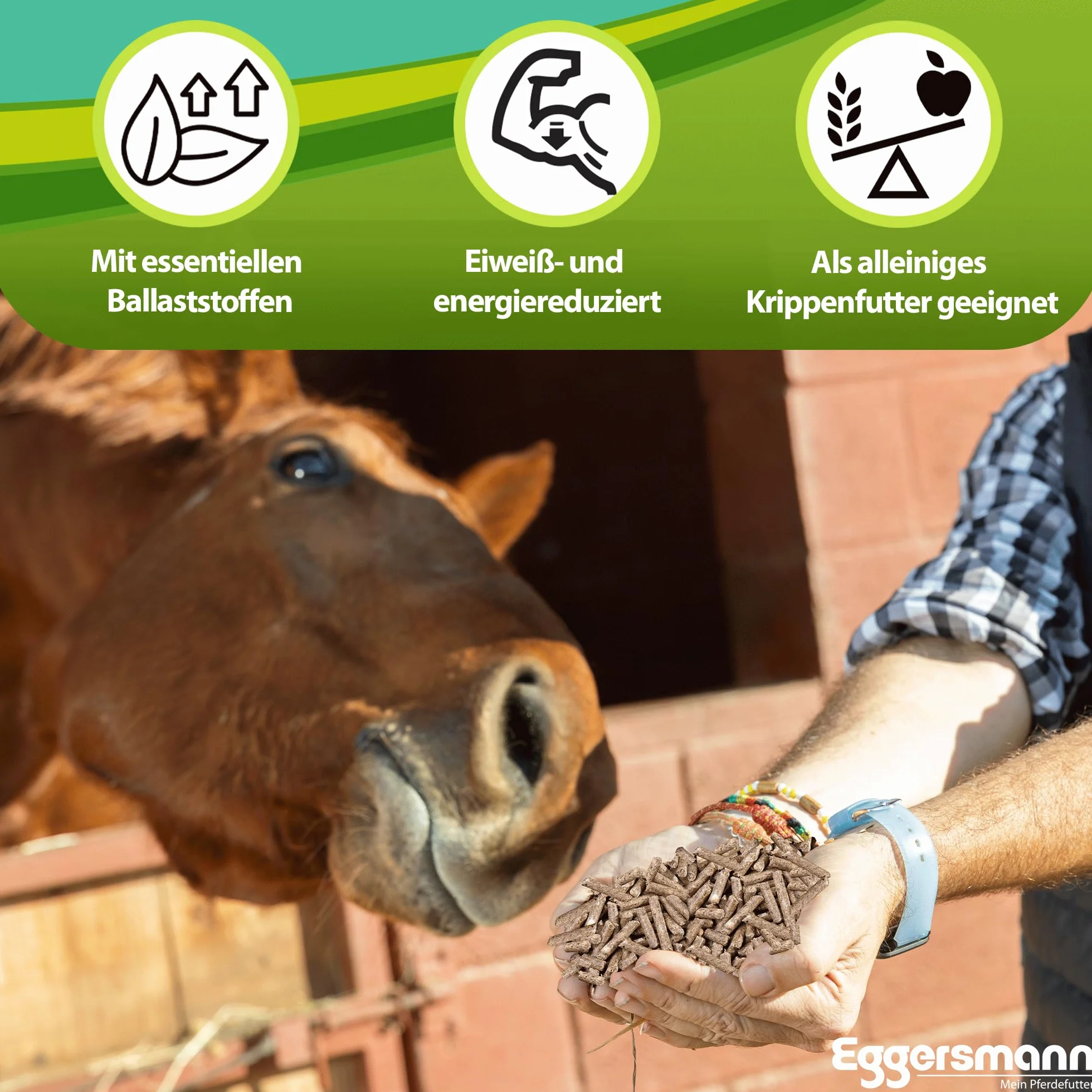 Eggersmann Horse & Pony Vollkorn Pellets 6 mm 25kg