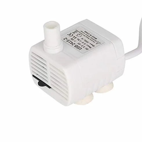 USB Pompa wodna do akwarium Pompa zanurzeniowa Mini Zatapialna pompa wodna Pompa do akwarium Cicha DC Mikropompa do akwarium do akwarium Fontanna z żywicy Dozownik wody dla zwierząt
