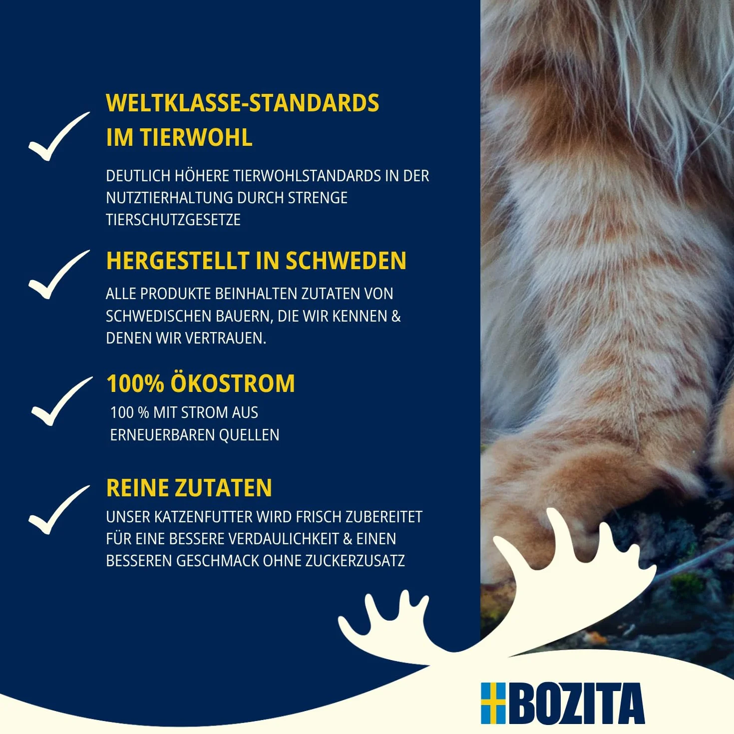 BOZITA Mousse Farm Mix 12 x 85 g mokra karma dla smakoszy z kurczakiem, wołowiną i indykiem z postbiotykami