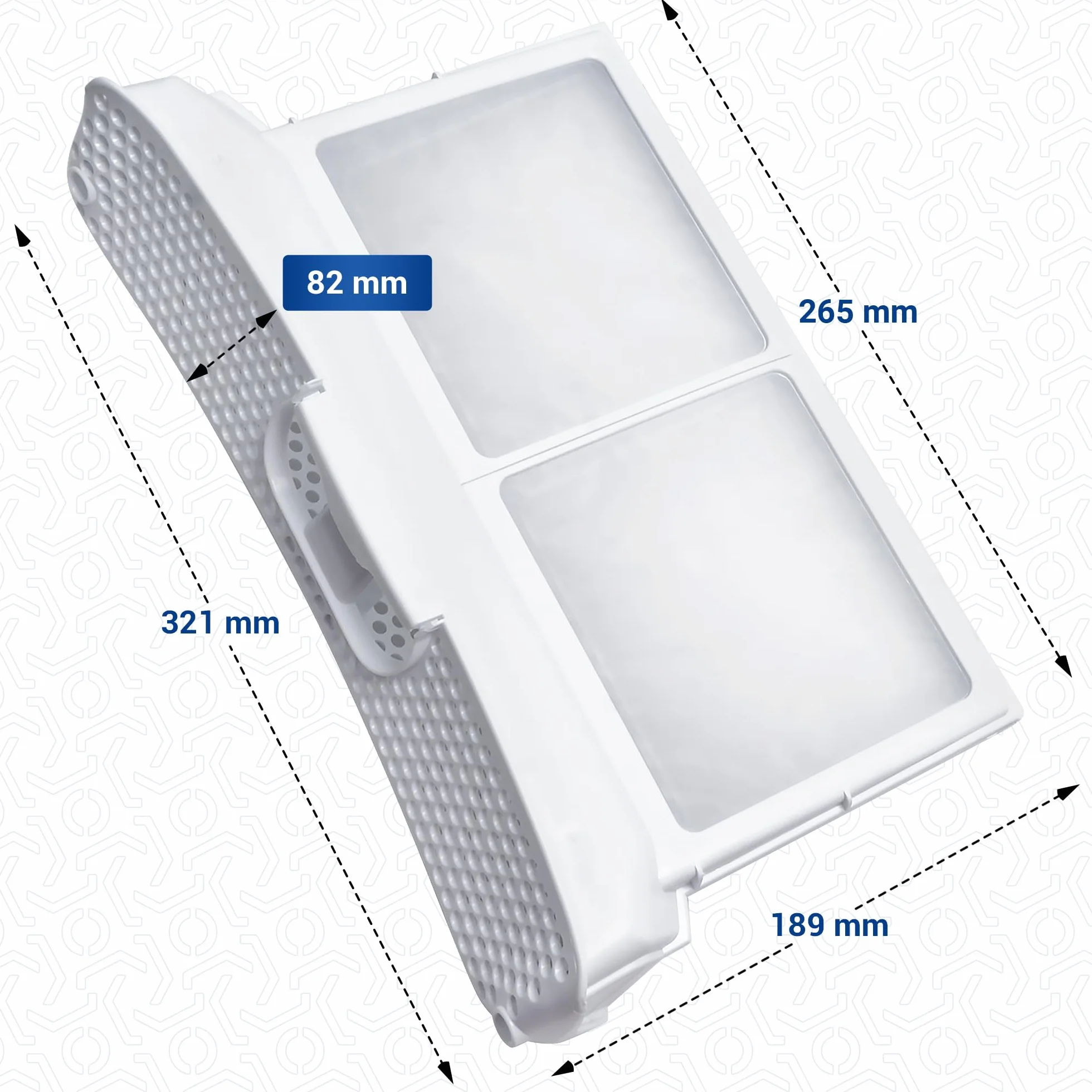 VIOKS Sitko filtracyjne filtr worek do filtra zamiennik do sitka Siеmens Nеff Bosch 00656033 656033 - białe sitko filtr do suszarki do ubrań IQ300 IQ390 IQ500 IQ700 IQ790 IQ800 IQ800 IQ8999 0 0