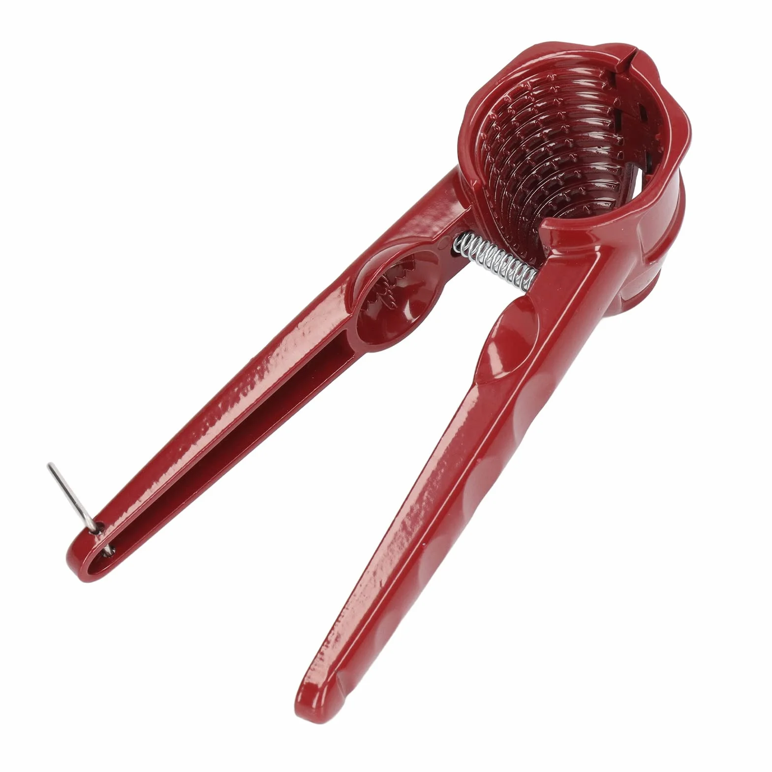 Protable Dziadek do Orzechów Klip Kasztanowy, Aluminium Red Chestnut Cutter Tool Otwieracz do Orzechów Pistacjowych Orzechów Macadamia Wielofunkcyjny Dziadek Do Orzechów