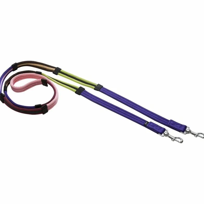 EKKIA Padded Training Reins Size:Shetty, wielokolorowy