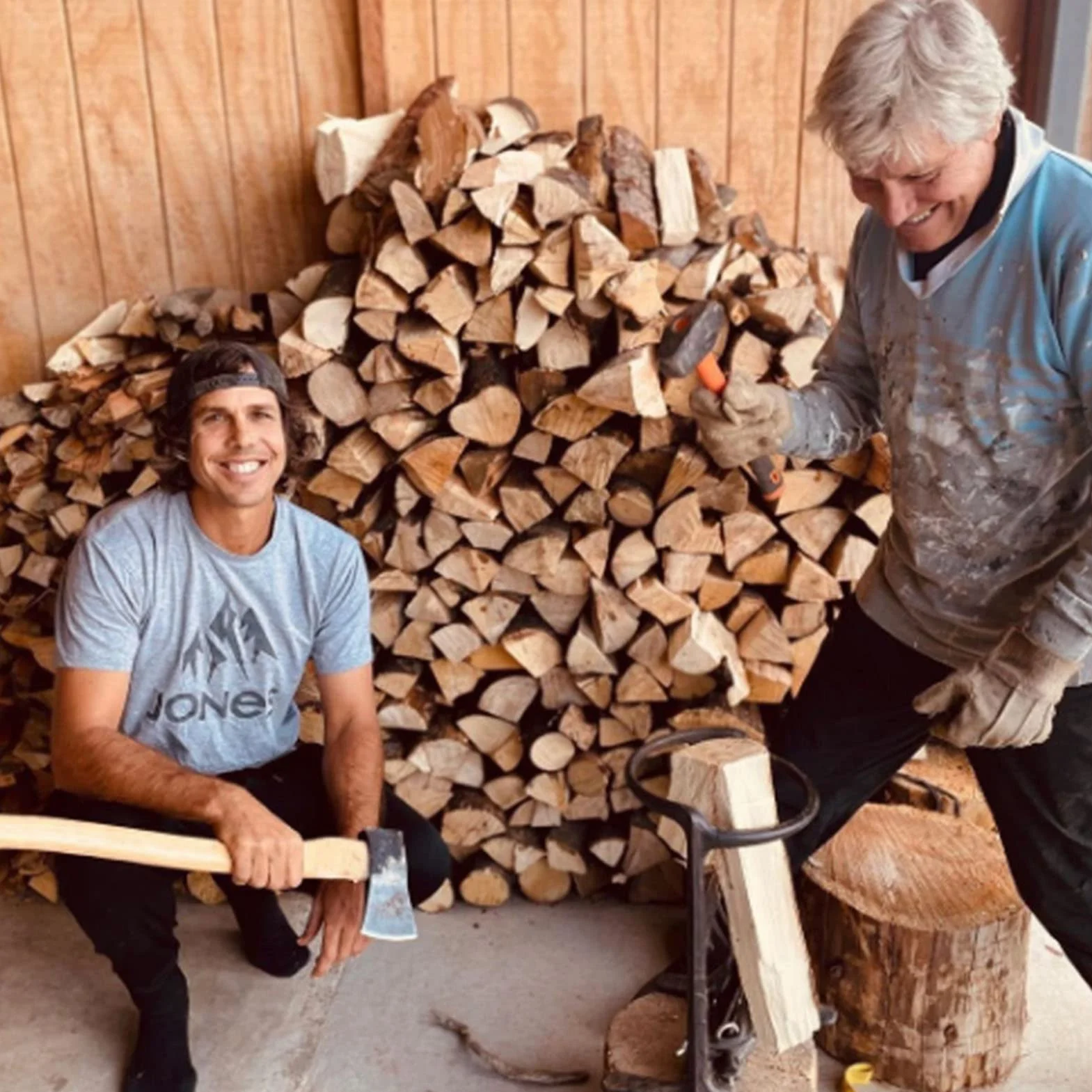 Kliny do drewna opałowego Kindling Splitter, ręczny protokół do logowania do kancelarii, klin żeliwny do domu, na kemping i na świeżym powietrzu