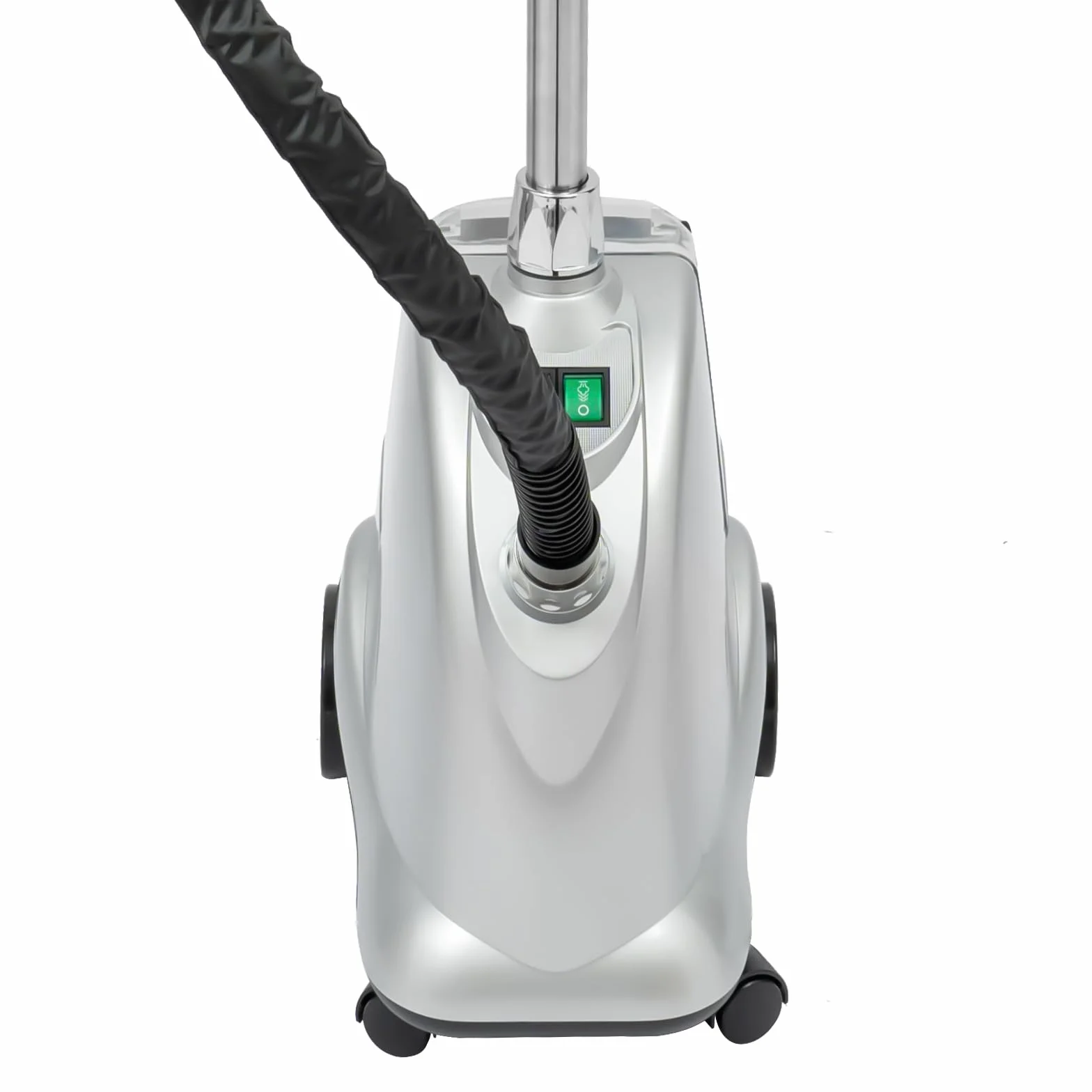 Żelazko parowe 2200 W do ubrań, stojące urządzenie parowe 3 l, zbiornik na wodę, podpórka z regulacją wysokości do 175 m, temperatura pary 99°C, do jedwabiu, nylonu, wełny, bawełny, lnu, srebrnego
