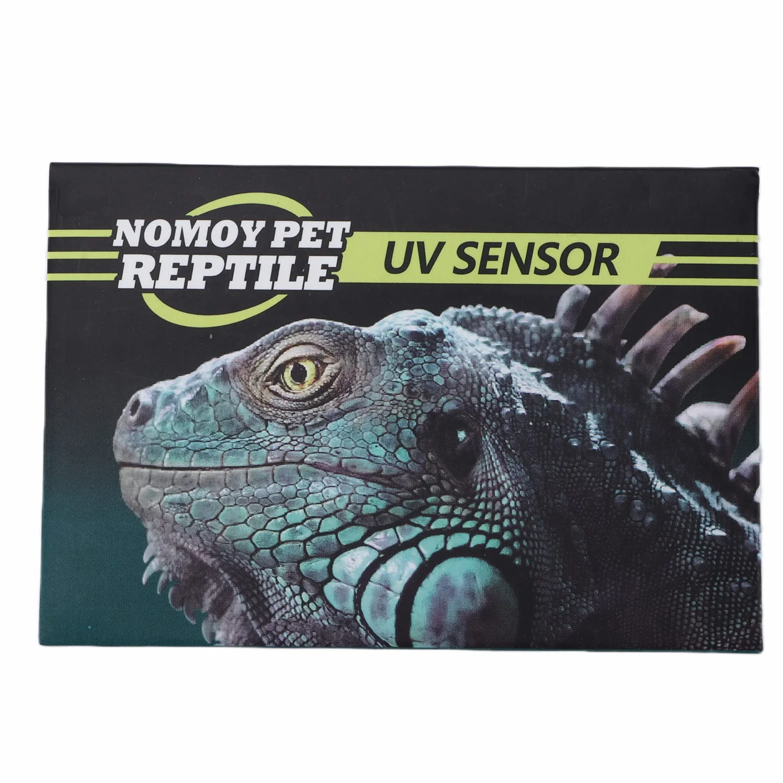 Karta do testu UV dla gadów, wielokrotnego użytku, szybki test UVB, czujnik UVB, wyświetlacz fotochromowy