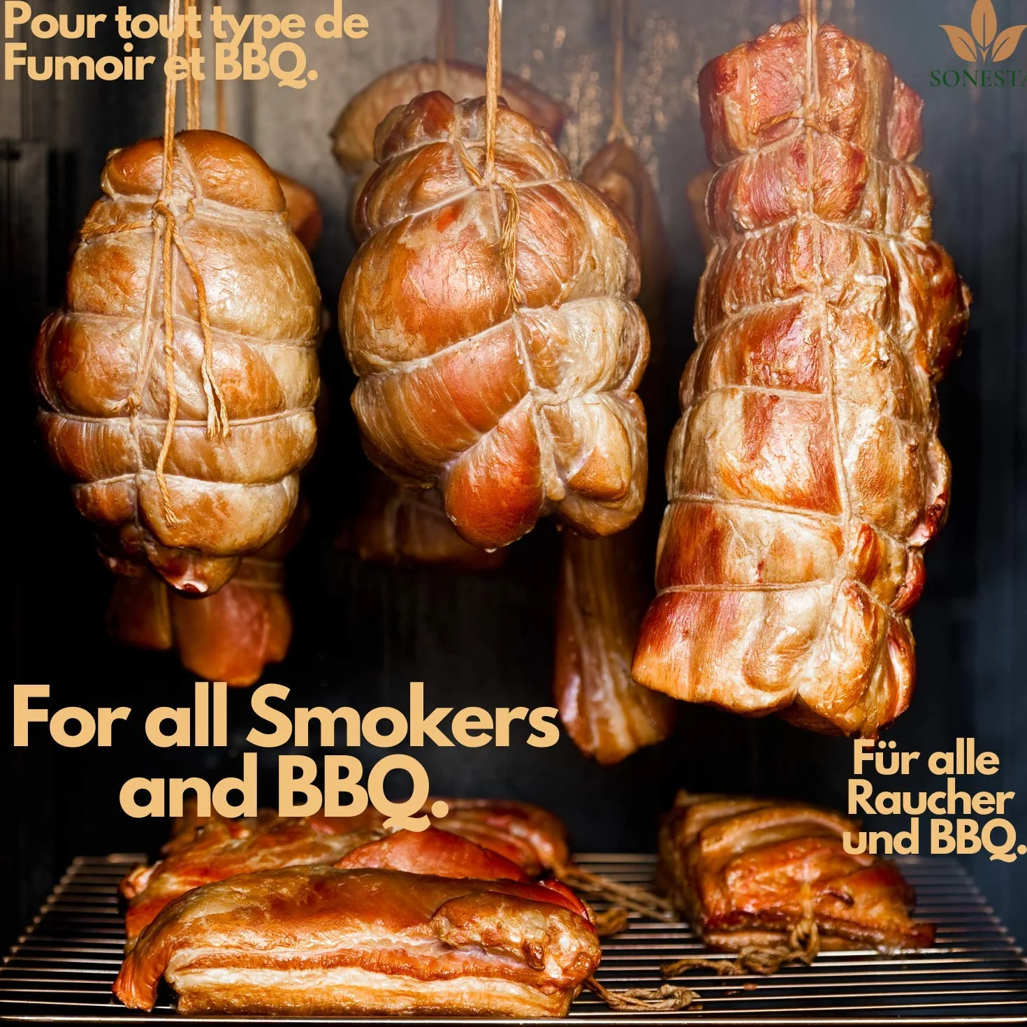 Czereśnia - 1 KG Zrębki do wędzenia i grilla | 100% Naturalne Drewno z Polskich Lasów | Idealny do grillowania Landmann, Weber, Barbecook i innych | SZLACHETNY I MIĘKKI DYM | XL