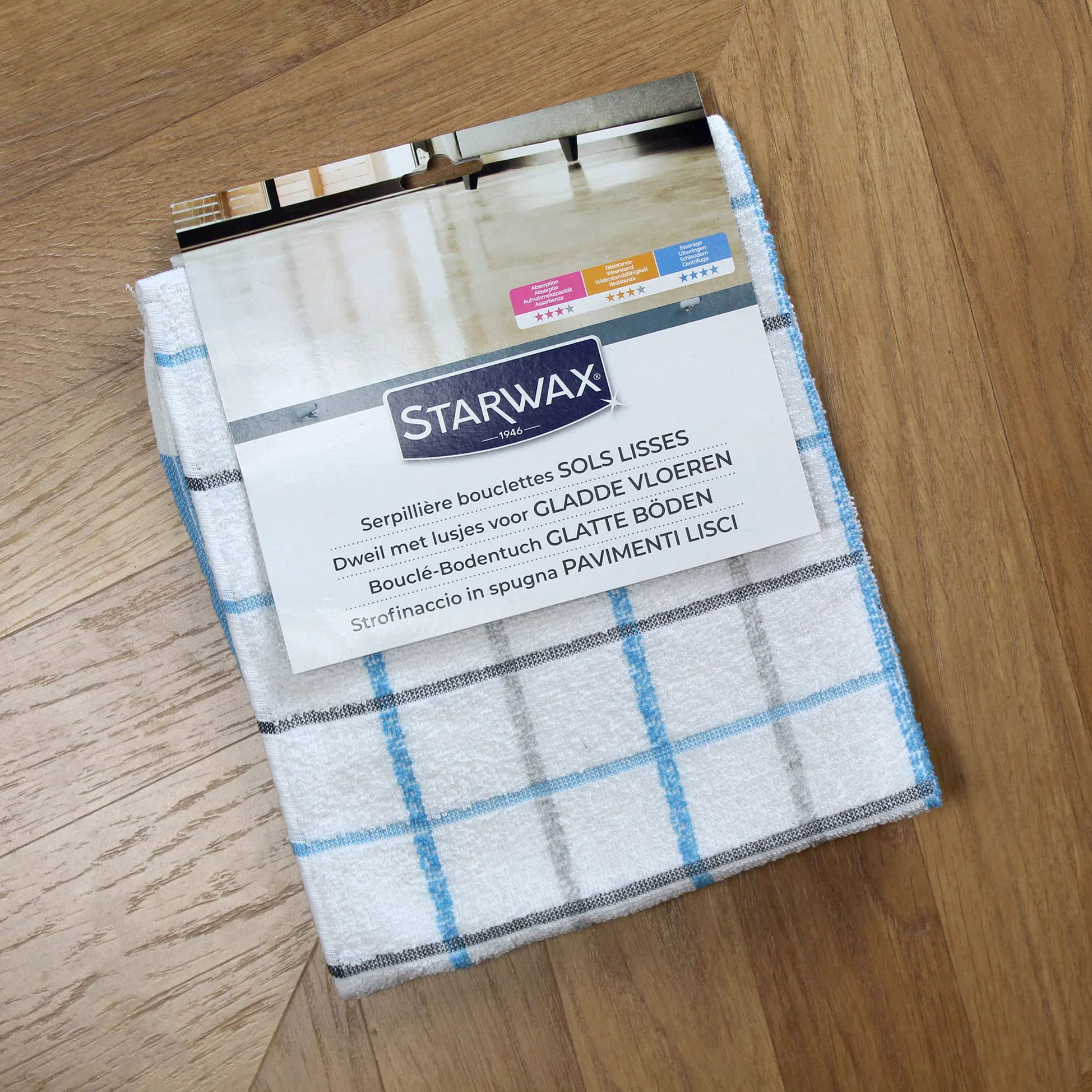 STARWAX Szczotka do gładkich podłóg, bezbarwna, jeden rozmiar