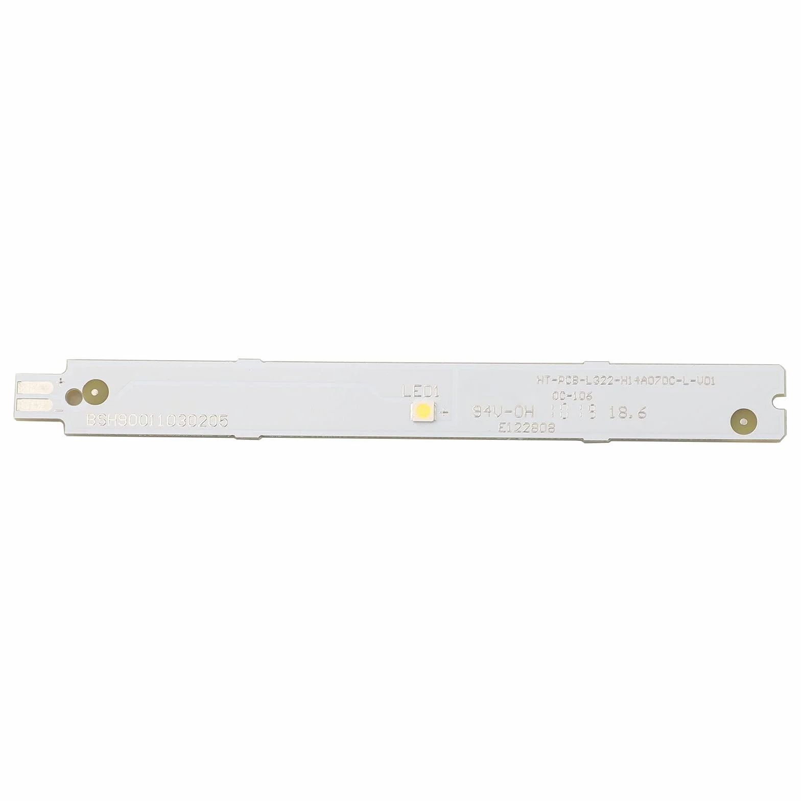 Eawfgtuw Listwa świetlna LED do lodówki 3 V 6 V do 9001030205 9001069888 część zamienna, łatwa instalacja naprawa urządzeń DIY, długotrwała wydajność zwiększone oświetlenie, akcesoria do lodówki (3 V)