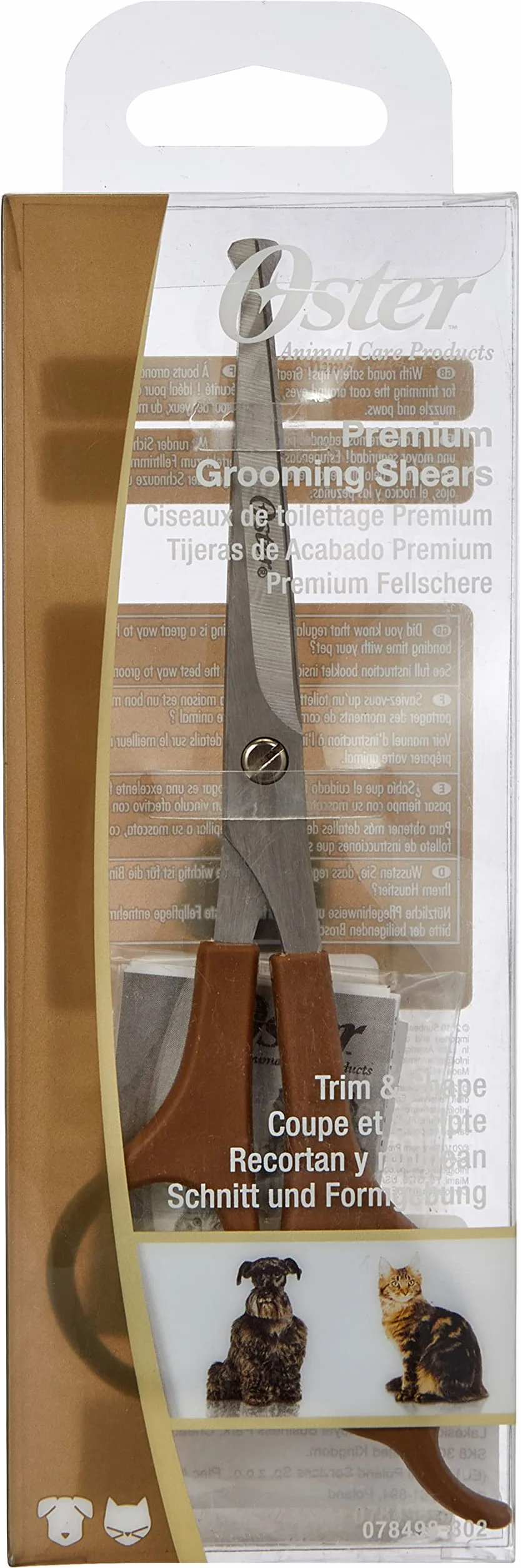 Oster 82452 Premium Schere, abgerundete Spitze