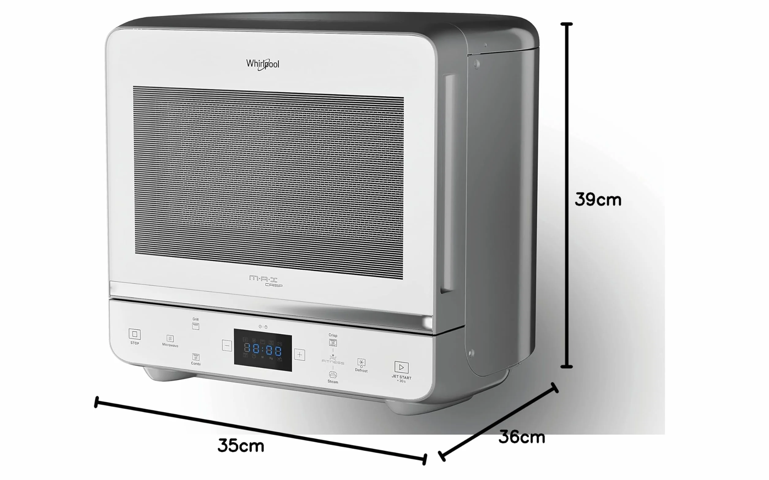 MAX 49 WSL z grillem kwarcowym Funkcja DUAL CRISP, STEAM, zabezpieczenie przed dziećmi