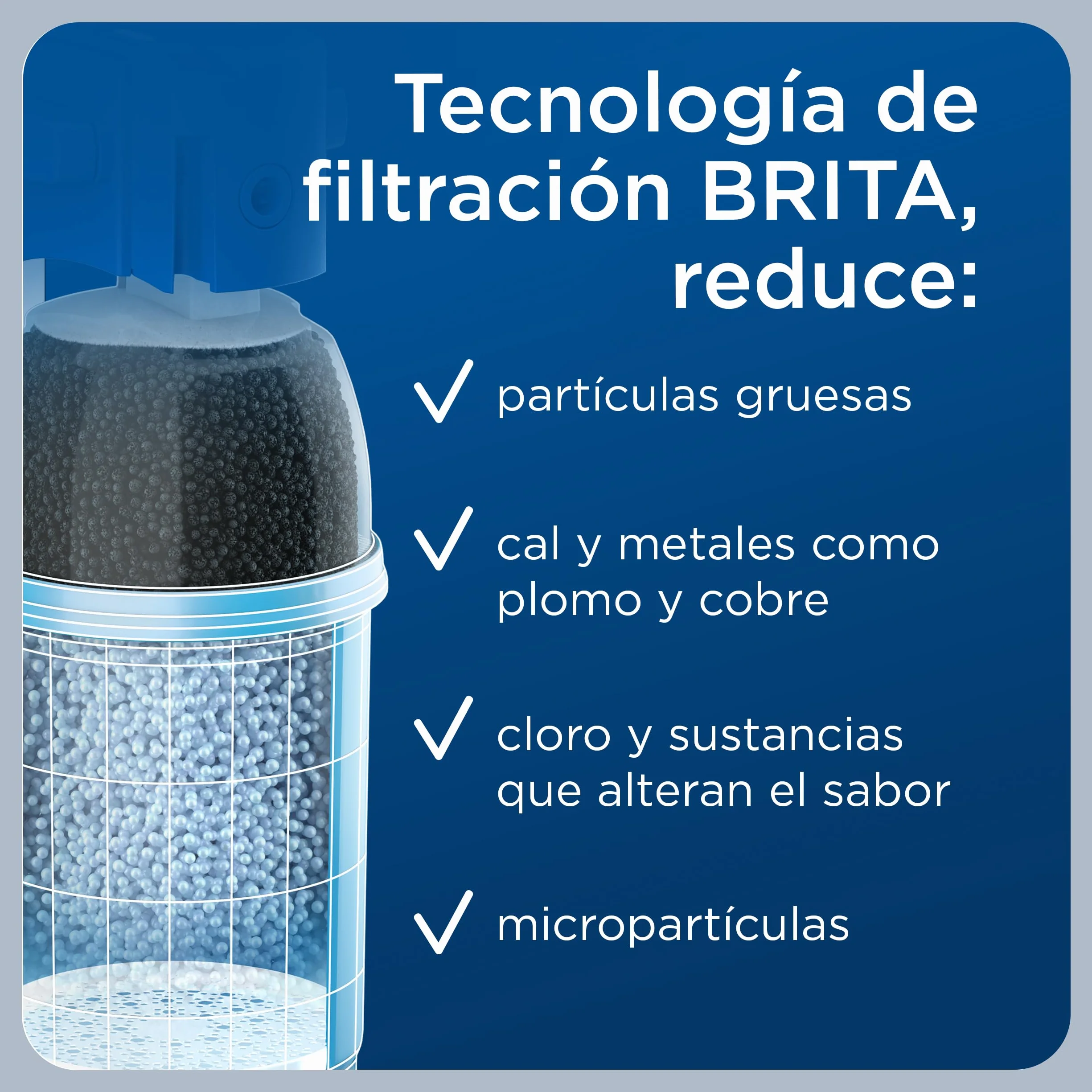 Brita Kran z filtrem do wody mypureP1, Srebrny, 26.5 cm, smaczna, czystsza woda bez chloru i zanieczyszczeń