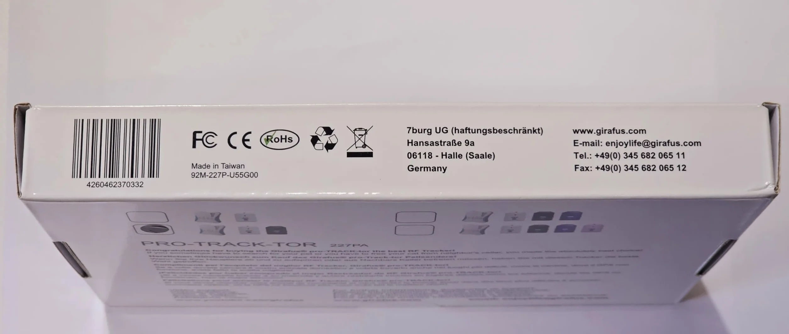 Tracker dla kota i psa pro-Tracker, lokalizacja i wyszukiwacz //Mini lokalizator RF (8 g z baterią) idealny dla kotów, zwierząt domowych i psów //lokalizacja w pomieszczeniach, np. w sąsiadnej piwnicy, w zestawie ładowarka