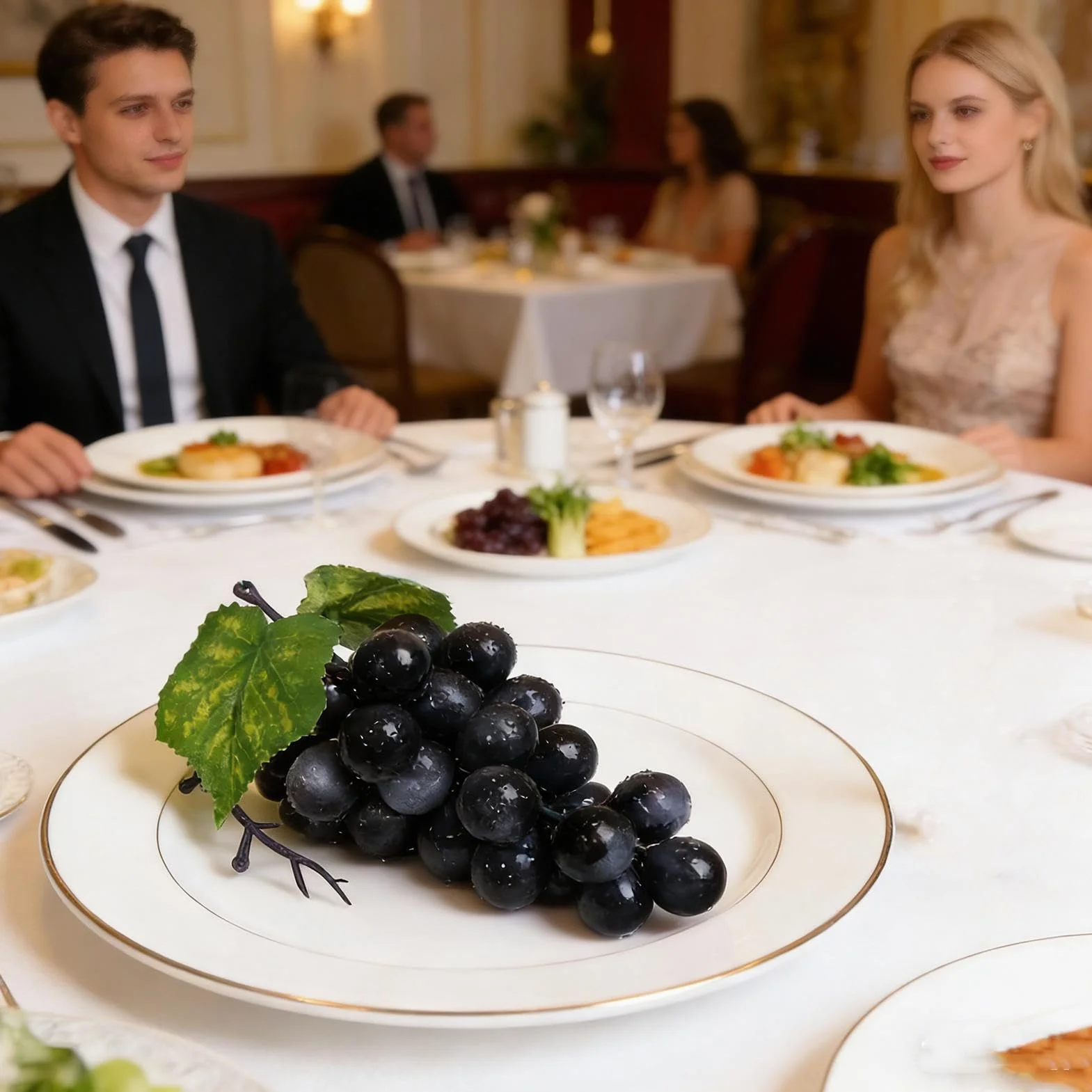 Sztuczne Owoce,Realistyczne Dekoracje Imprezowe - Dekoracje stołowe z imitacji owoców na przyjęcia i imprezy - Do dekoracji stołów, restauracji, wnętrz, na zewnątrz, kuchni, wesel,