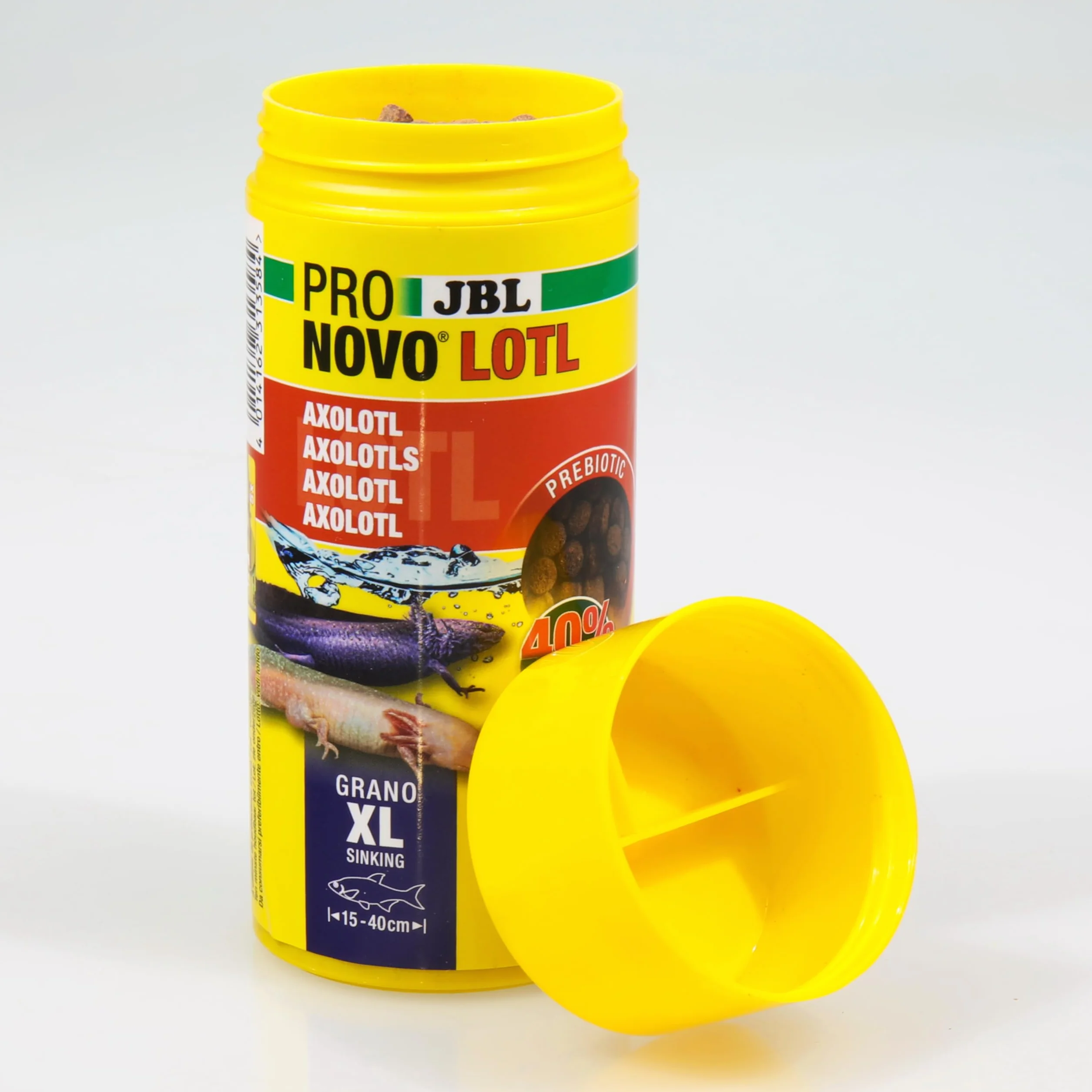 JBL PRONOVO LOTL GRANO pokarm dla Axolotl 15-25 cm granulat XL 250 ml