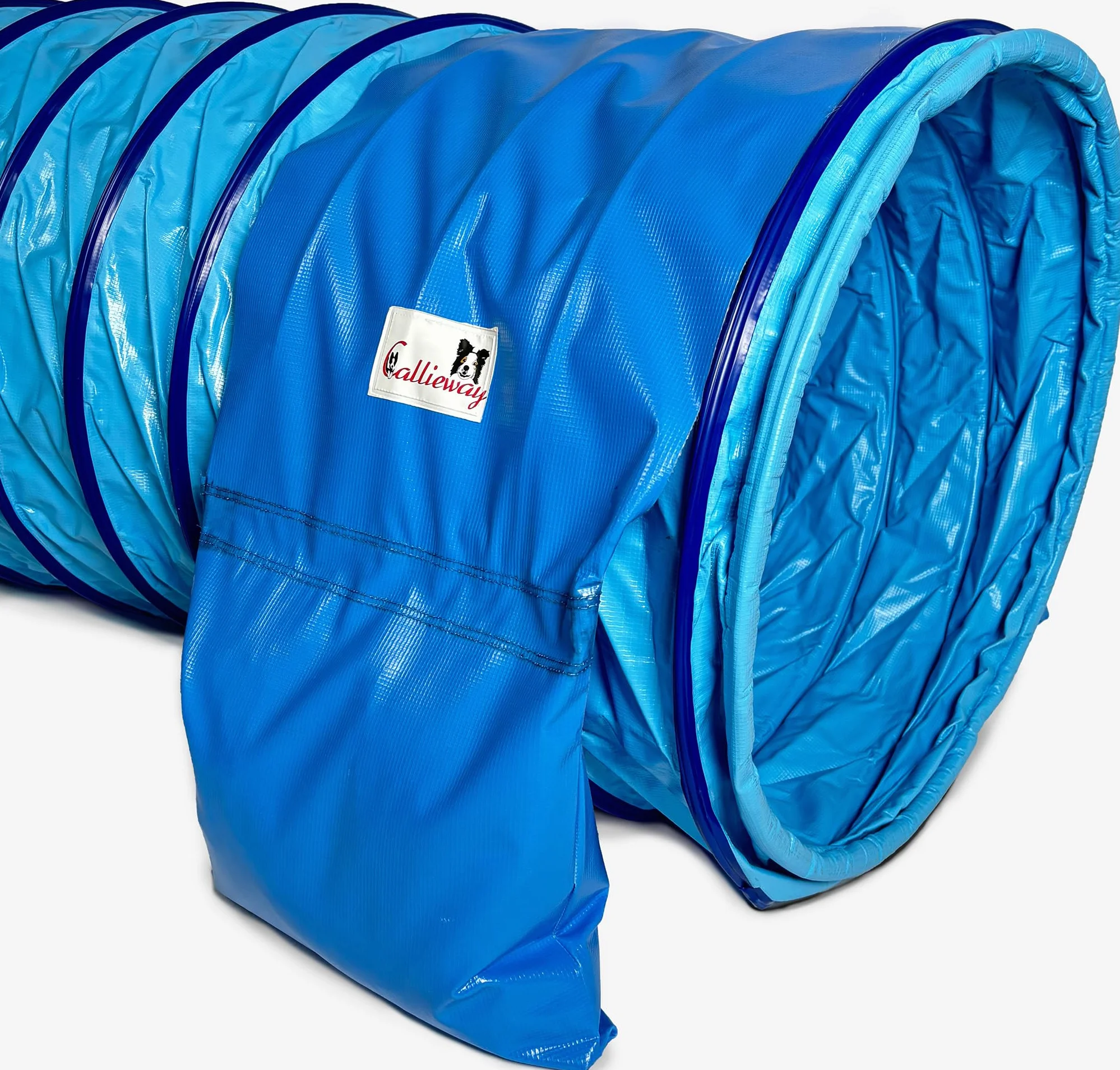 Callieway® Tunel Agility dla Psa Profi 4m Niebiesko-cyjan