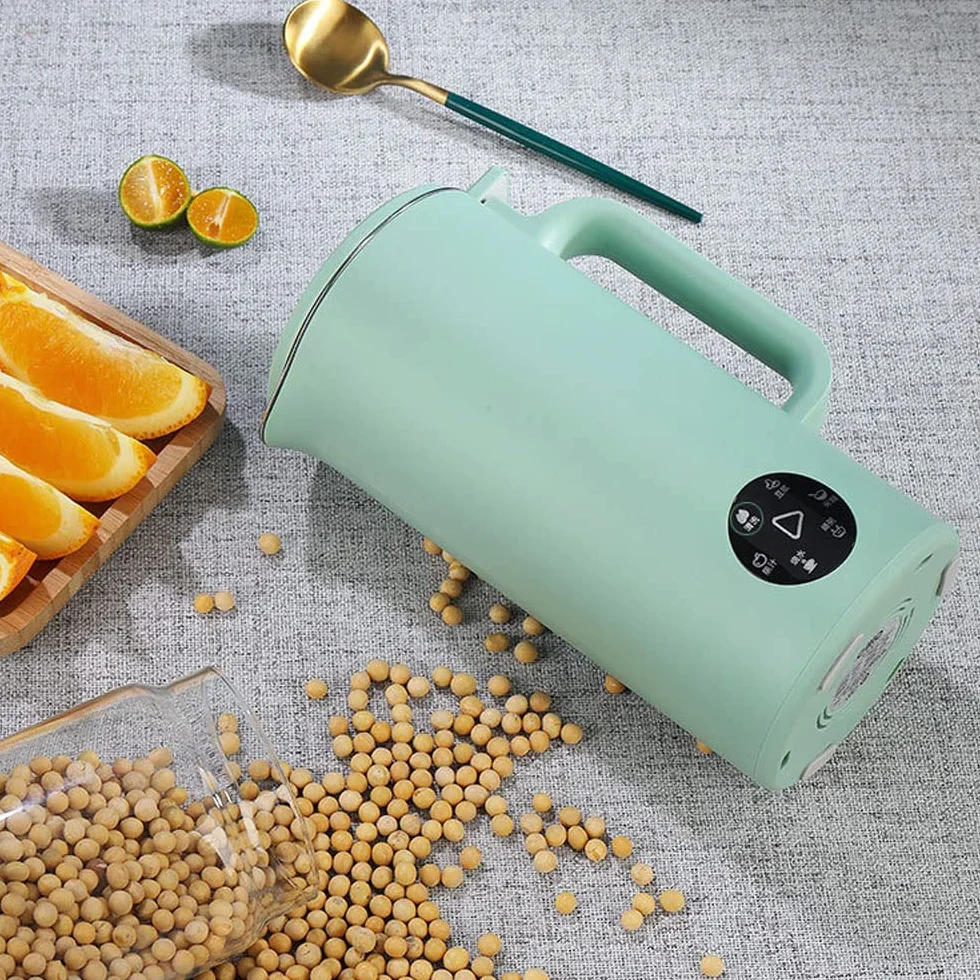 Ekspres do mleka sojowego, 350 ml, mini ekspres do mleka sojowego z ostrzem ze stali nierdzewnej, wielofunkcyjny blender do płatków ryżowych
