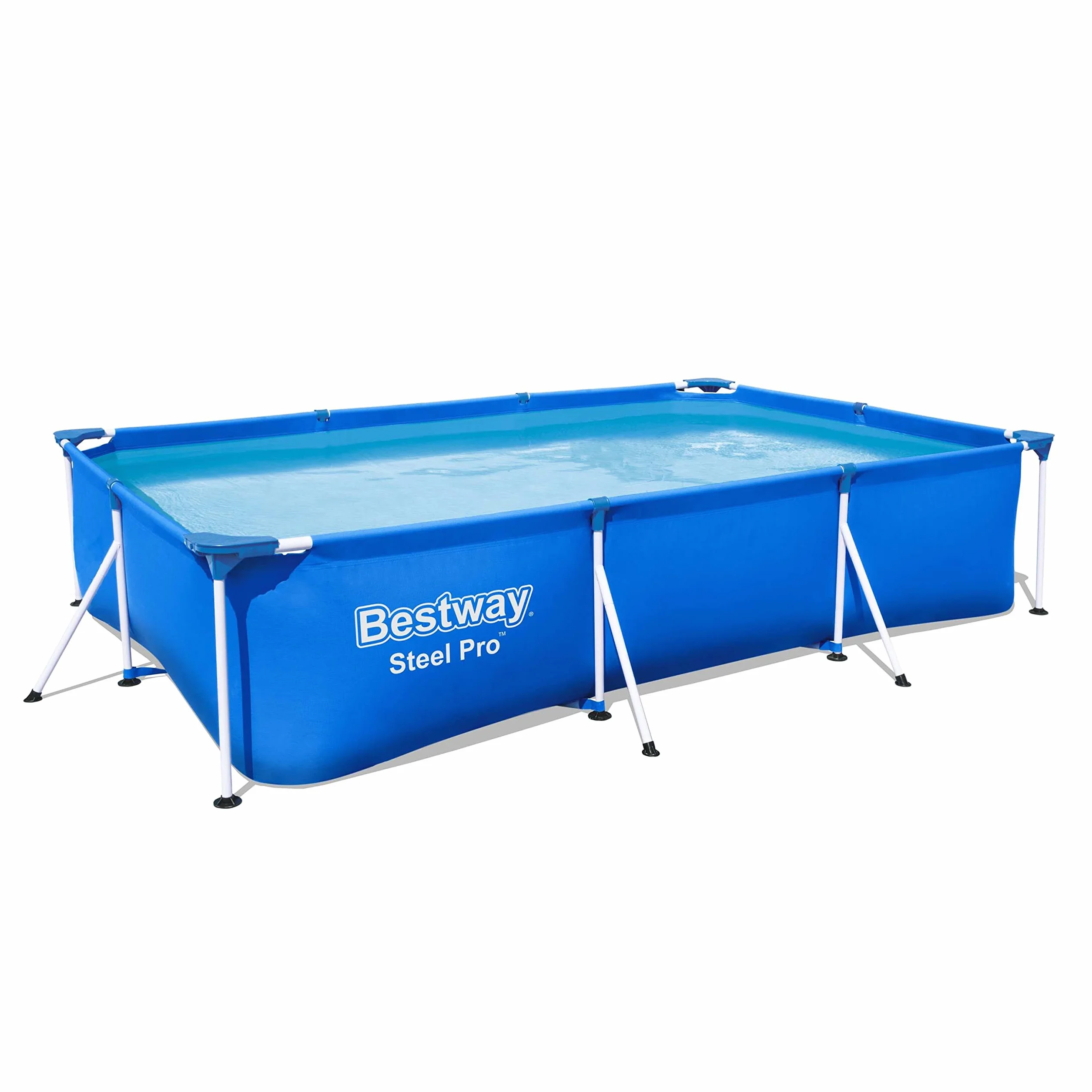 Bestway basen z prostokątną ramą, stal Pro, 25 m