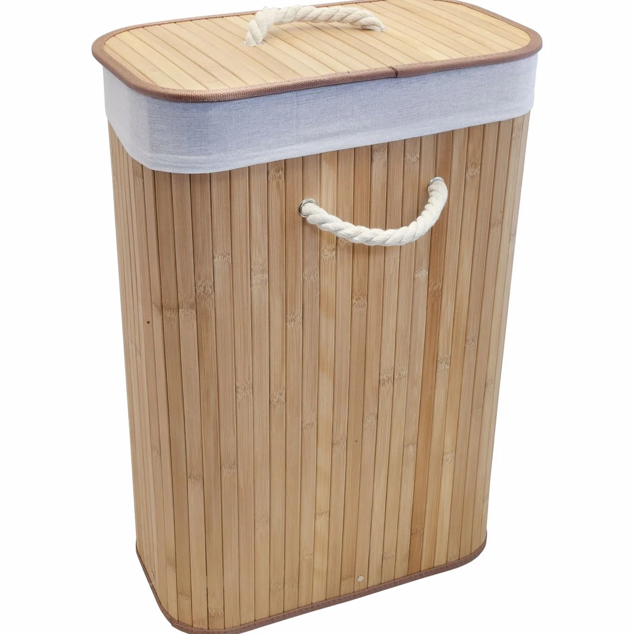 Euroshowers 603-37 Kosz na Pranie, Brązowy, 60 x 40 x 22 cm