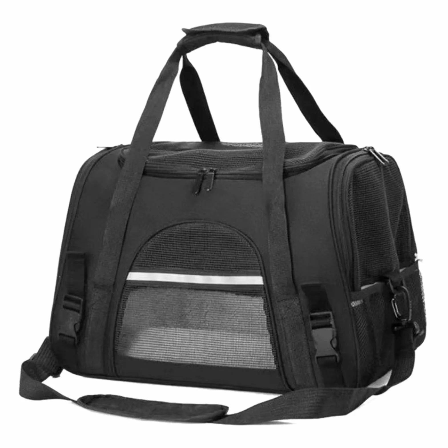 Torba transportowa dla kota 43x28x25 cm przenośna oddychająca