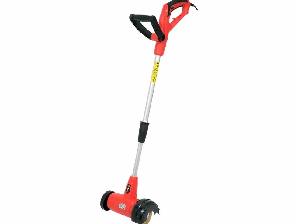 YATO Elektryczna szczotka do usuwania chwastów, środek do czyszczenia fug, 400 W, Ø 11 cm, w zestawie 2 szczotki