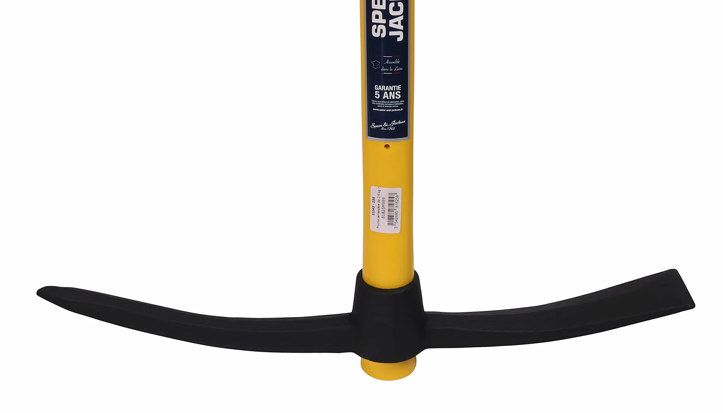 Spear & Jackson 81825 motyka krzyżowa z trzonkiem dzięki 3 materiałom, 2,5 kg