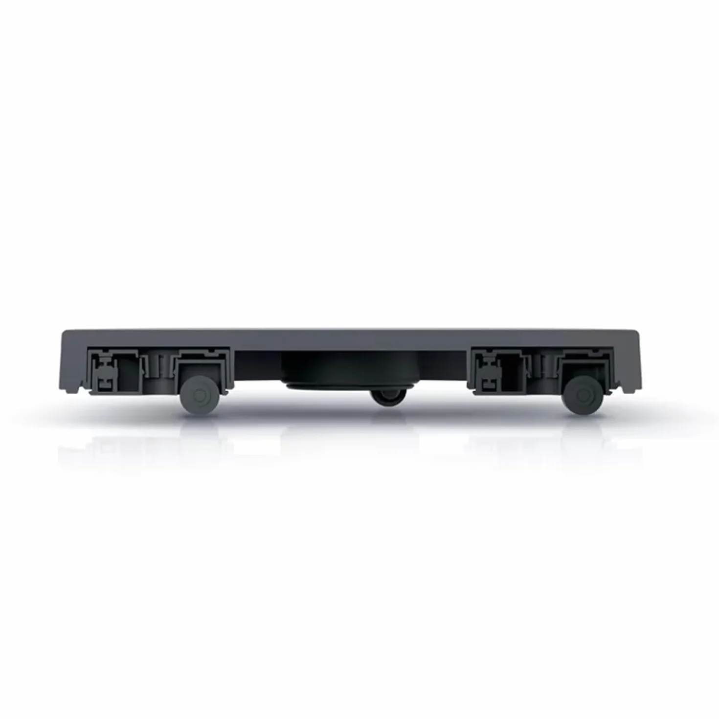 Prosperplast Round IPMR300-S433 Podstawa Mobilna pod Donicę 29,2cm Okrągła Platforma Mobilna Kolor Antracyt