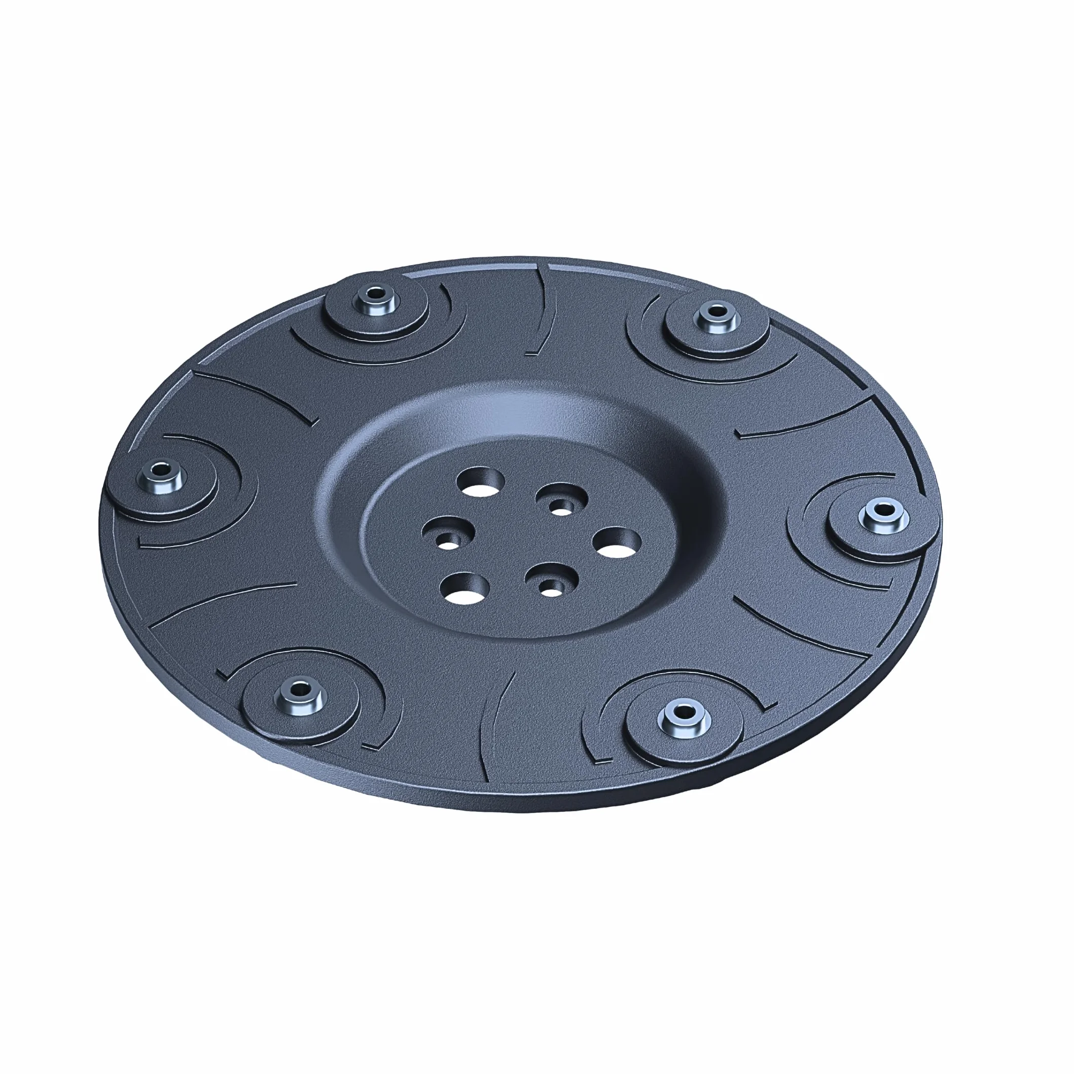 Tarcza nożowa kompatybilna z Worx Landroid 6 ostrzy / 6 ostrzy tarcza tnąca M500 M700 WR167E WR141E Vision M600 tarcza do koszenia sprawdzona jakość + adapter do mocowania sześciokątnego! Dostawa bez