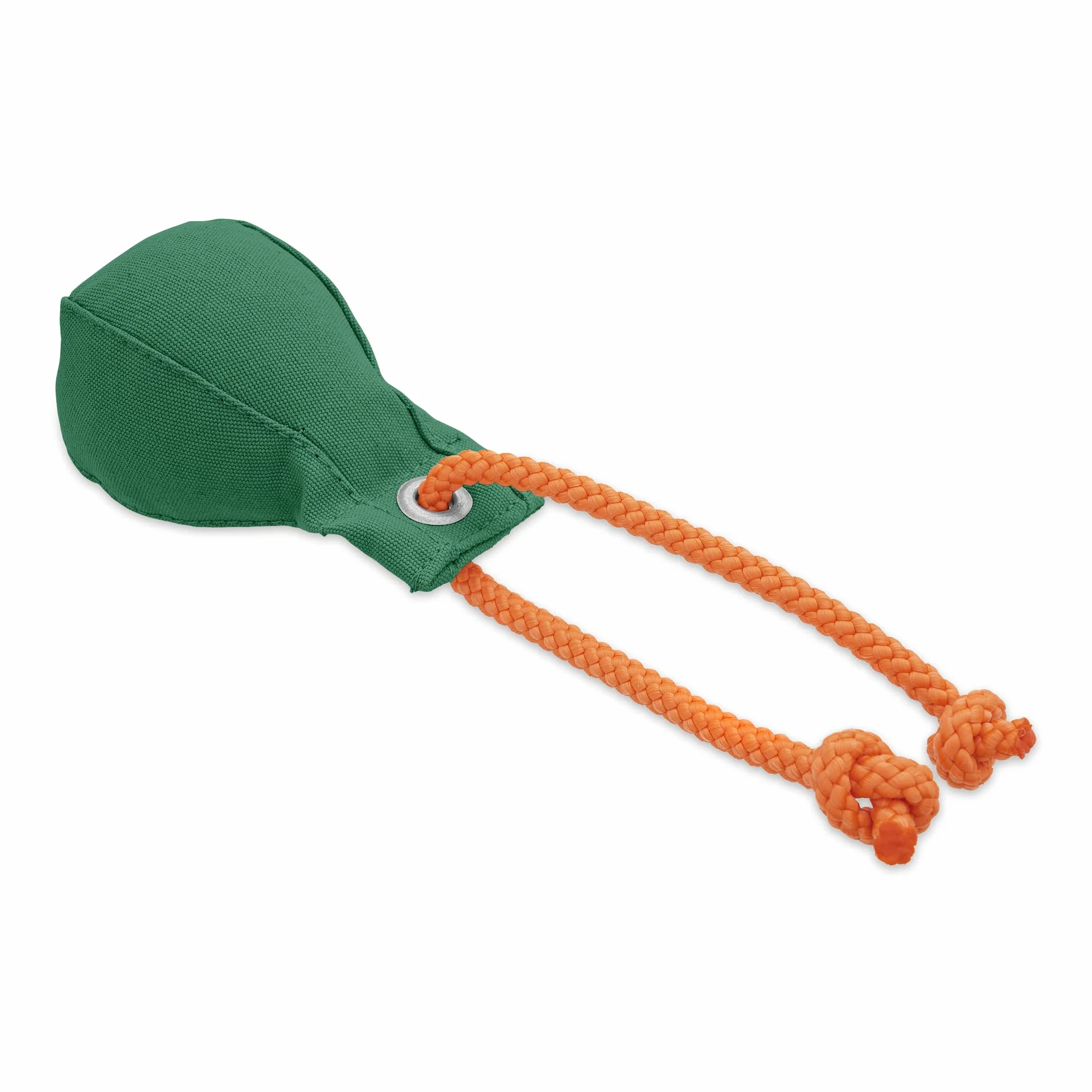 Dummyball 150 g | wytrzymały materiał | unoszący się | bardzo długa linka do rzucania | idealna do treningu apportacji | szkola możliwości wyszukiwania i oznaczania (zielona)