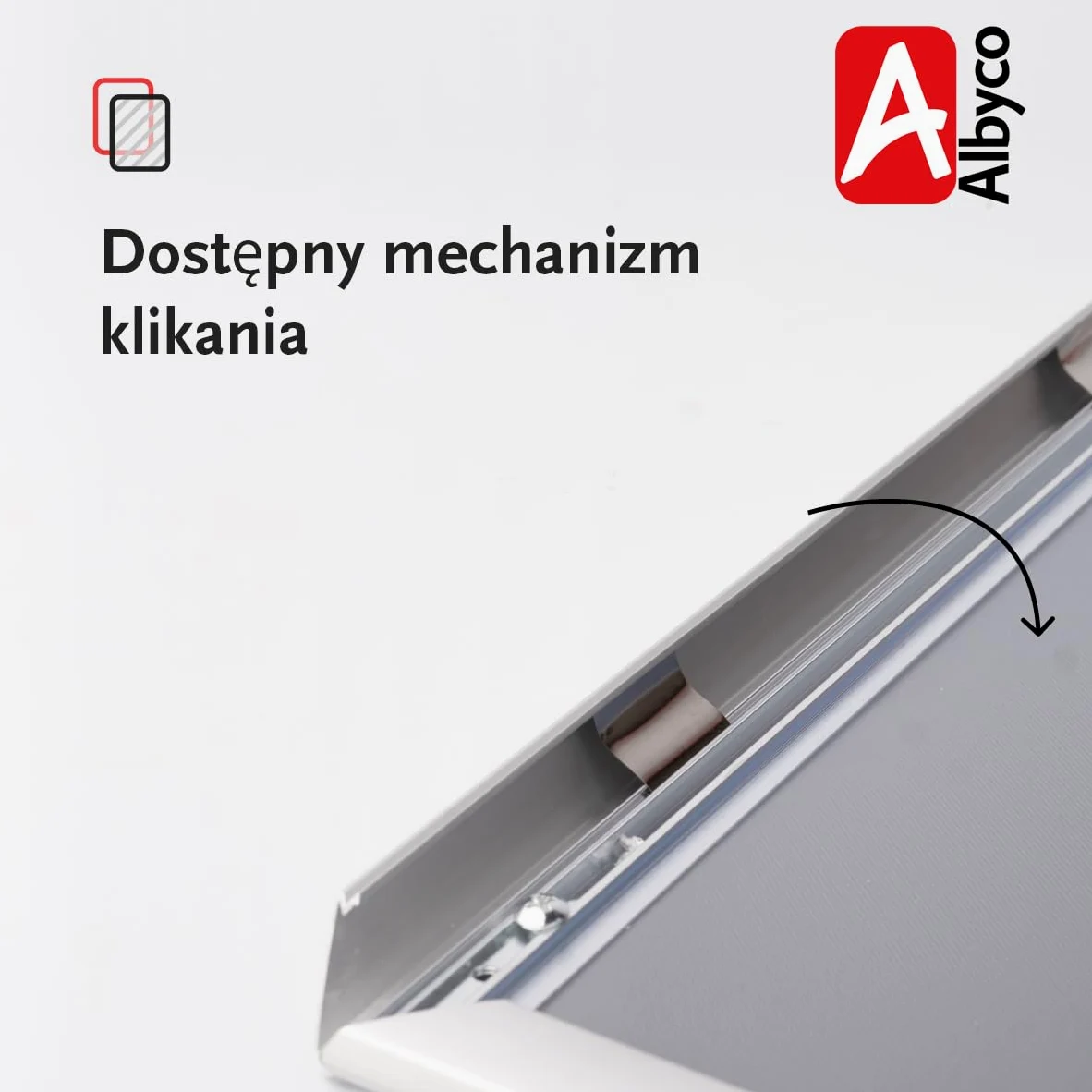Albyco - Ramka Na Zdjęcia A4 - Ramki Nazdjecie, Ramce, Ramka do Zdjęć, Ramka A4-22 x 29,7 cm - Grubość Ramy 20 mm - Kolor: Czarny - Do Zdjęć, Plakatów i Obrazów