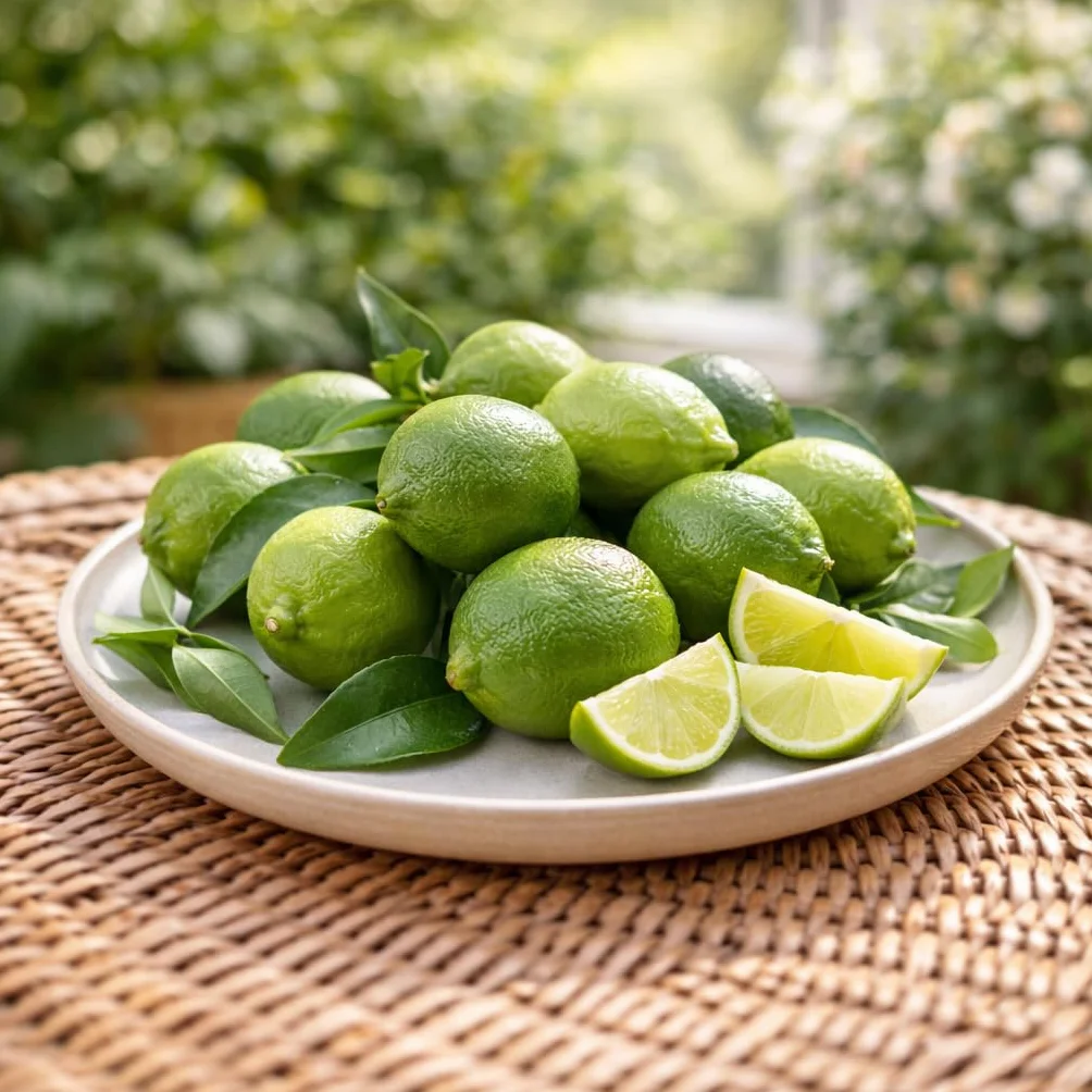 Citrus latifolia 120-140 – perska limonka (limetka tahiti), świeże, soczyste owoce do koktajli, gotowania i zdrowego odżywiania, wysoka zawartość witaminy C i wszechstronne zastosowanie