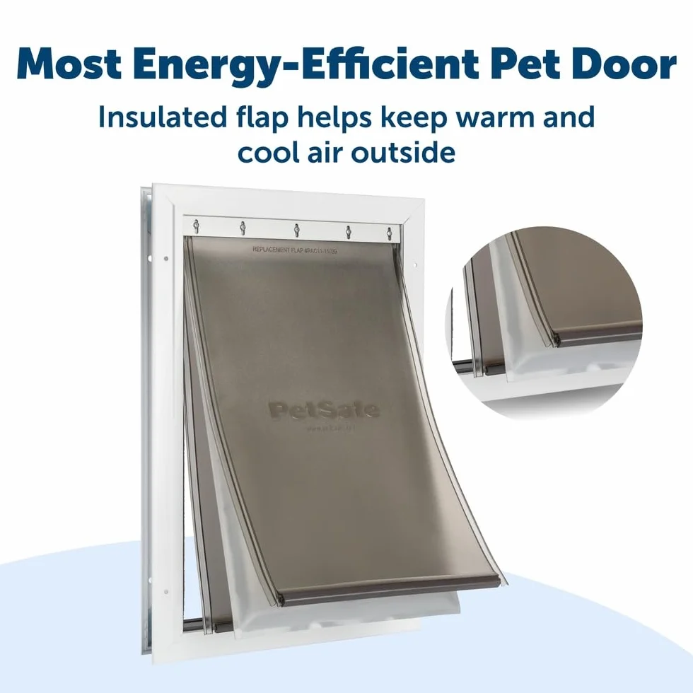 Petsafe ZPA19-16854 Drzwiczki Dla Kotów, L, Biały