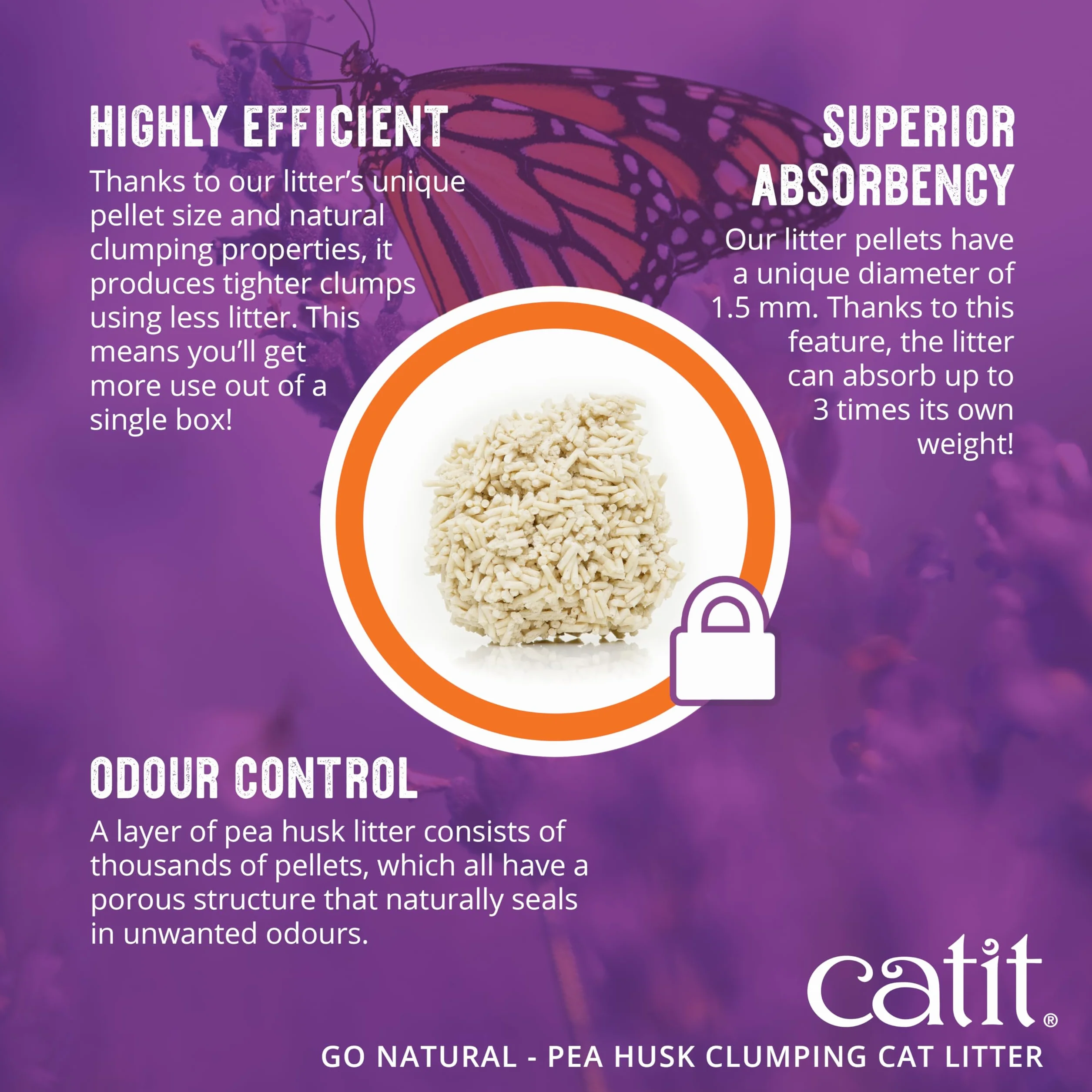 Catit Go Natural! Żwirek, 2 x 2,8kg