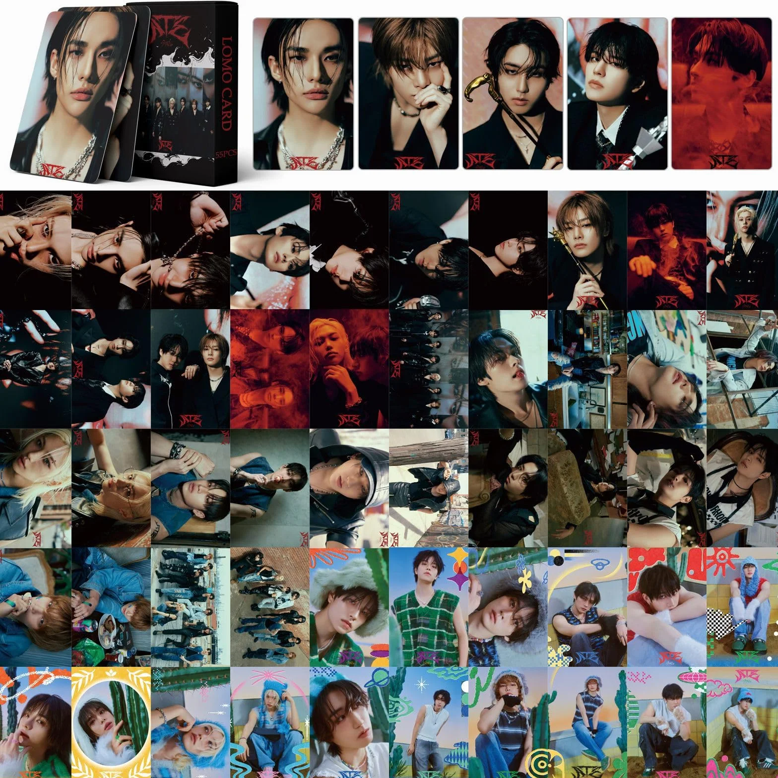 Stray Kids Photocards ATE Cards Nowy Album Karty SKZ Mini gadżety do zdjęć Karty StrayKids Plakat dla fanów