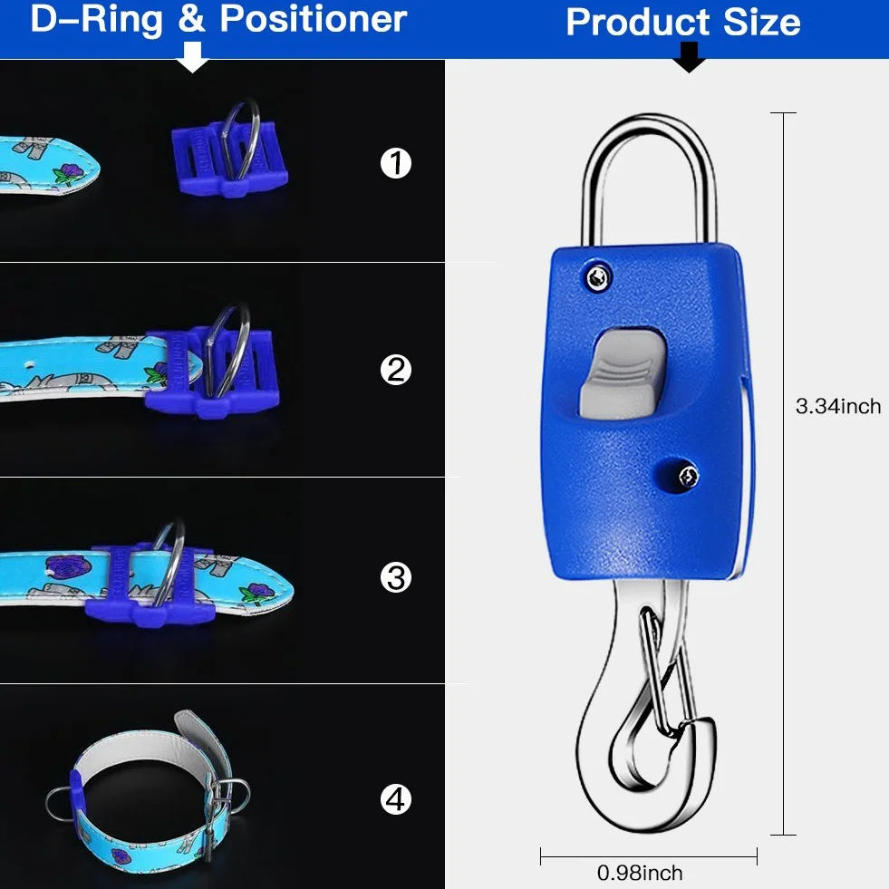 Magic Latch One-Touch-Release Łącznik smyczy dla psa magnetyczny automatyczny