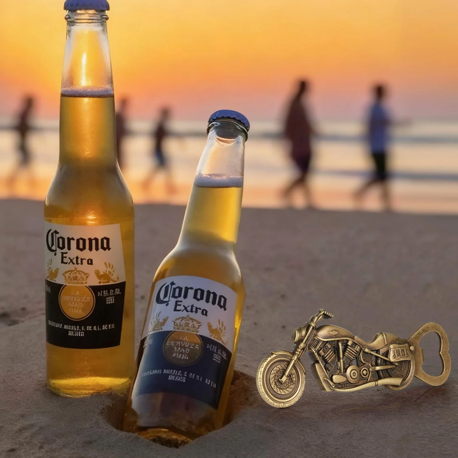 Otwieracz do butelek w stylu retro, prezent motocyklowy, otwieracz do butelek dla mężczyzn, prezent urodzinowy, prezent na Dzień Ojca, prezent na emeryturę itp