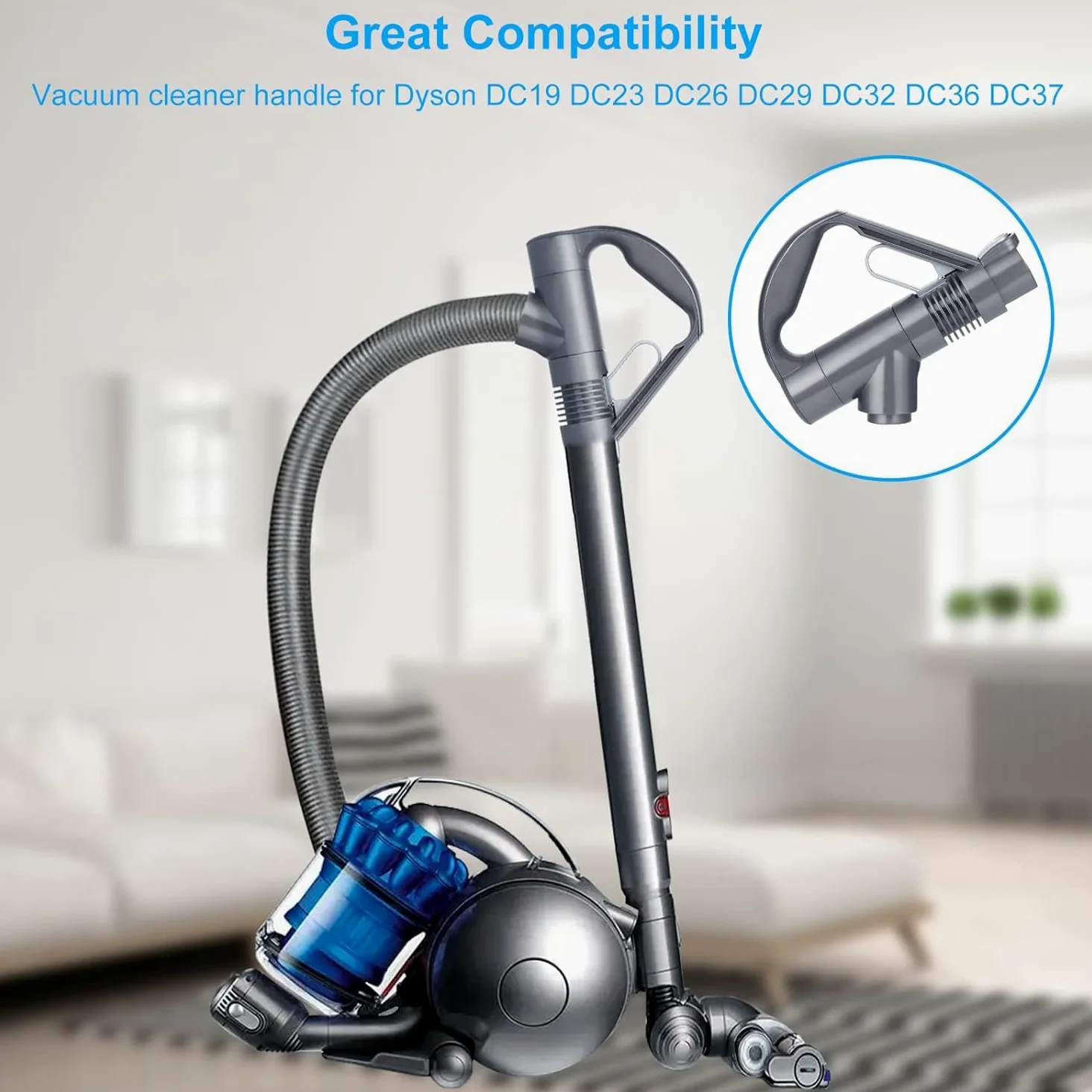 Uchwyt kompatybilny do Dyson DC19 DC23 DC26 DC29 DC32 DC36 DC37, kompatybilny uchwyt zapasowy, akcesoria do części czyszczących