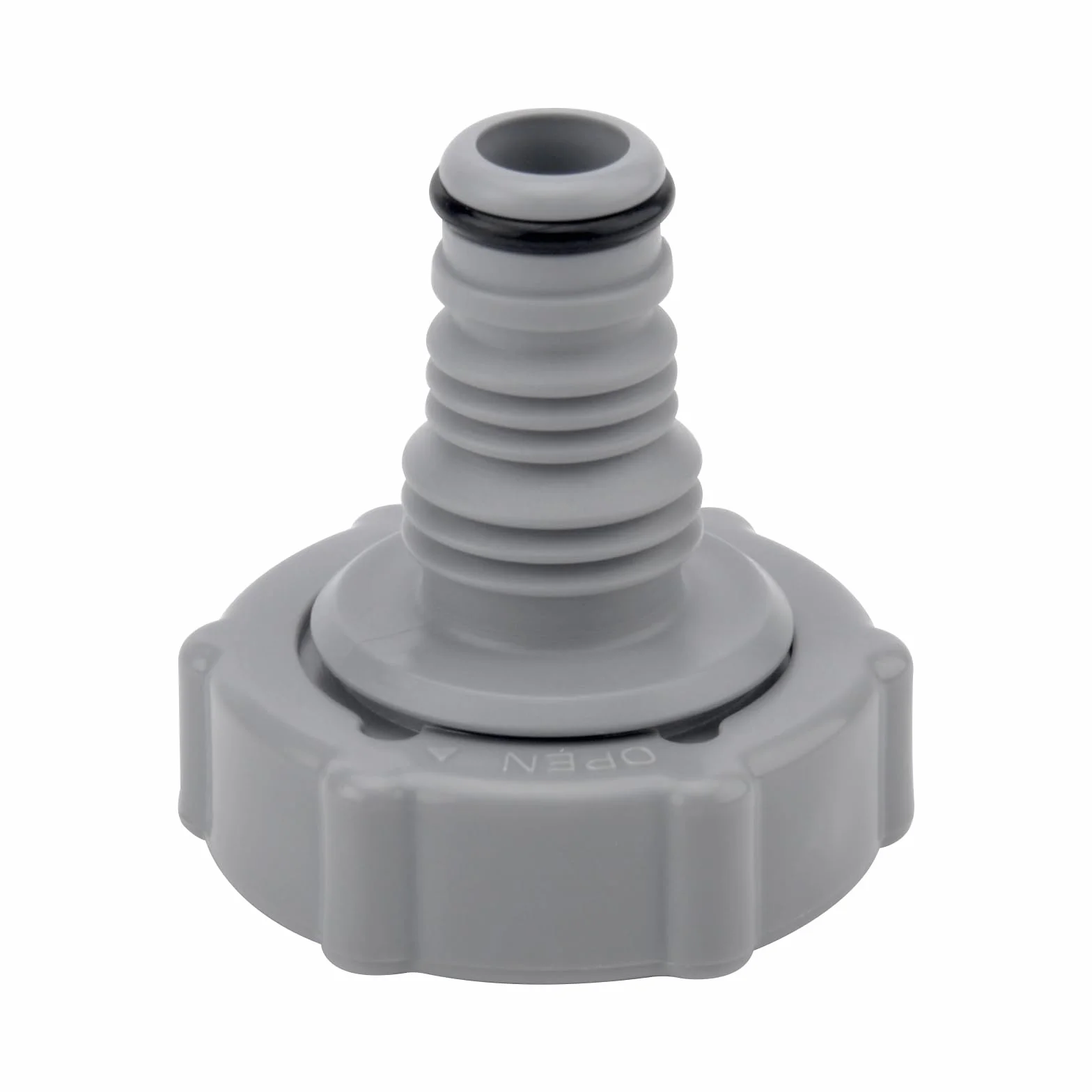 APOMOONS P6H1419 Zawór odpływowy, średnica 32 mm, trwały materiał, adapter do opróżniania węża basenowego