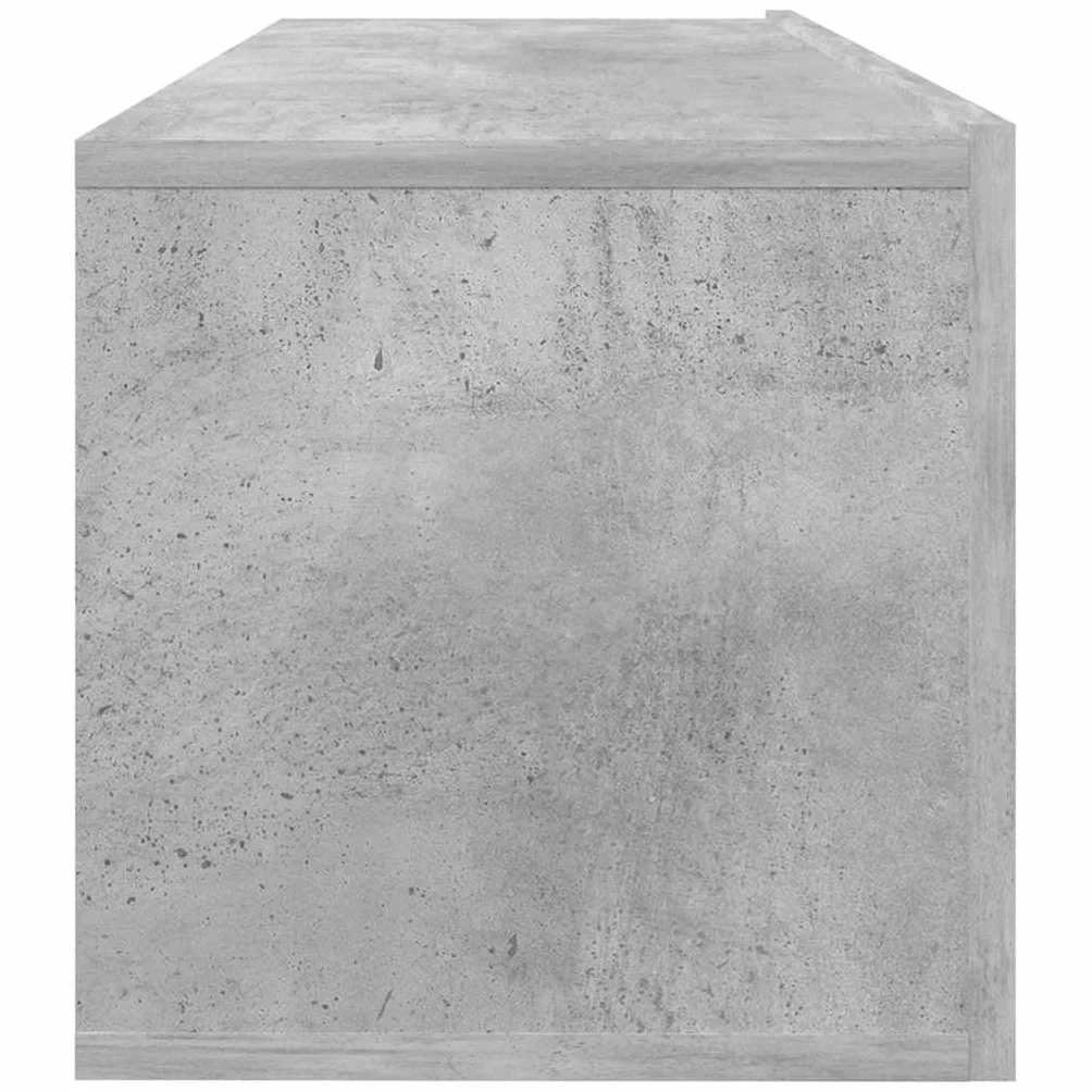 vidaXL Szafka pod TV, szarość betonu, 100x30x30 cm