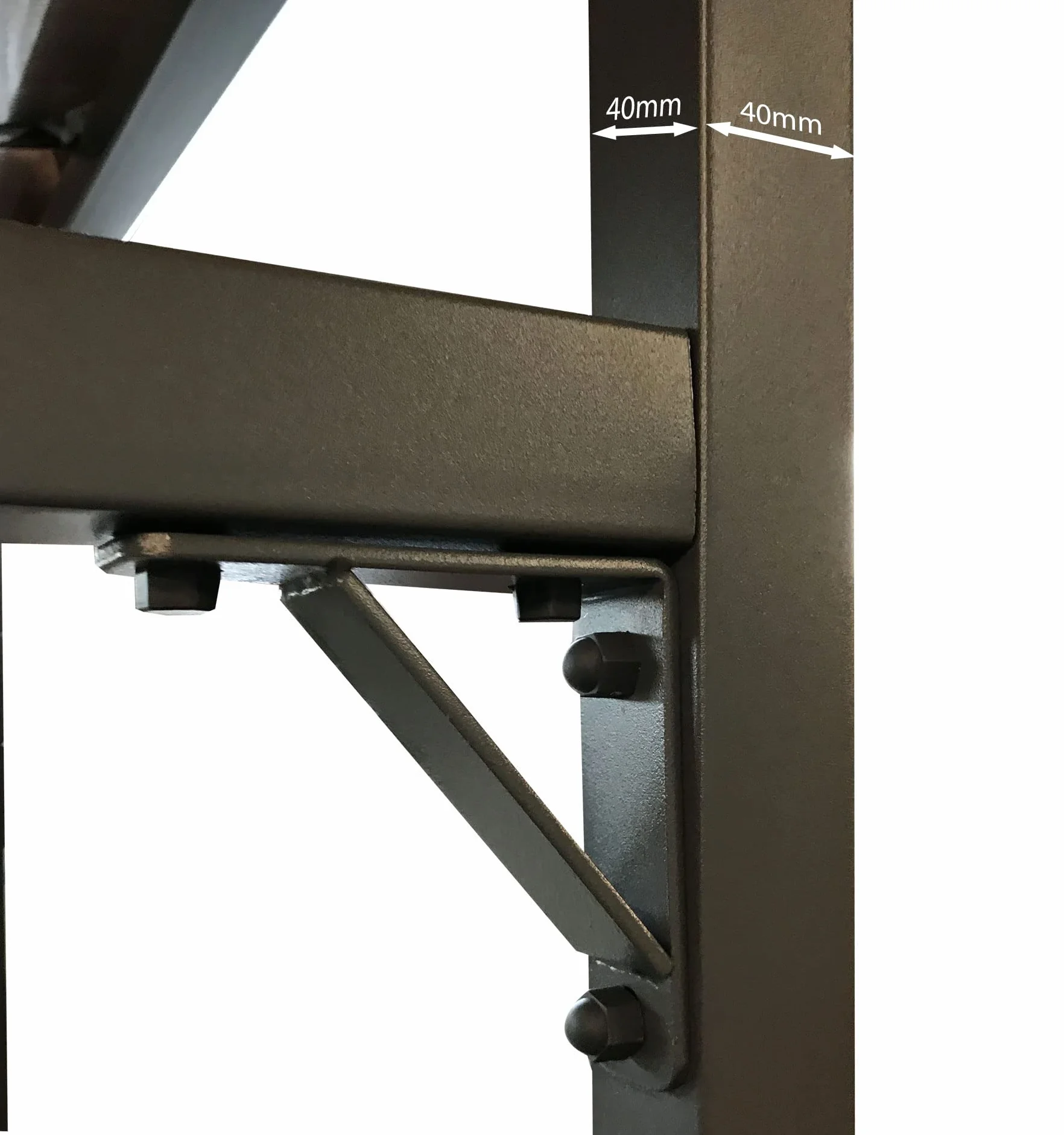 QUICK STAR Metalowy regał na drewno kominkowe antracyt XXL 185 x 70 x 185 cm, stojak na drewno opałowe do ogrodu, 2,3 m³, magazyn drewna kominkowego, pomoc do układania drewna na zewnątrz.