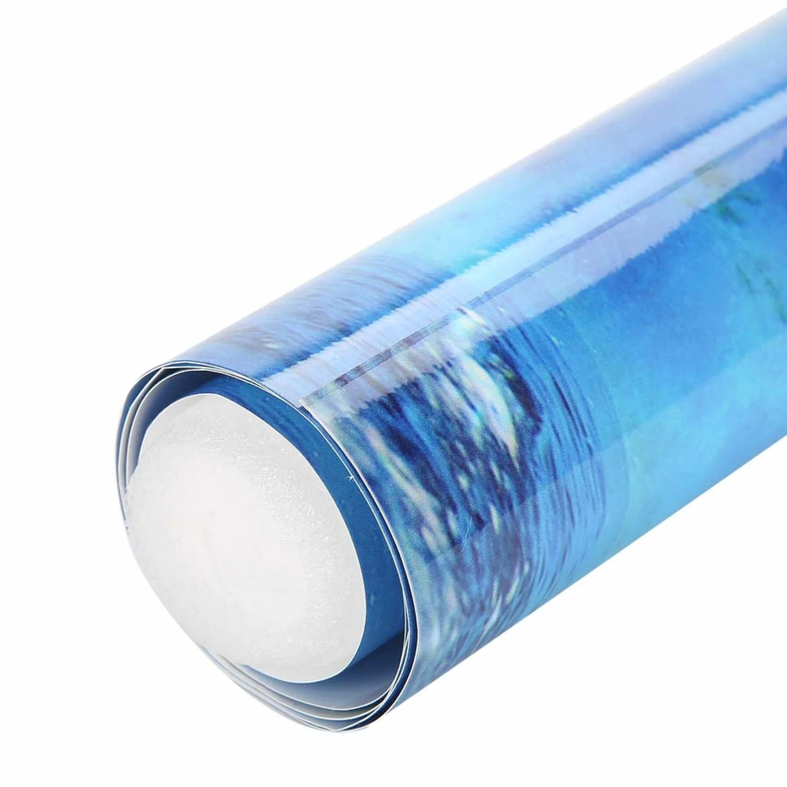 Akwarium Tło Klej do PVC Plakat Podwodny Koral Dekoracyjny Papier 61x30cm