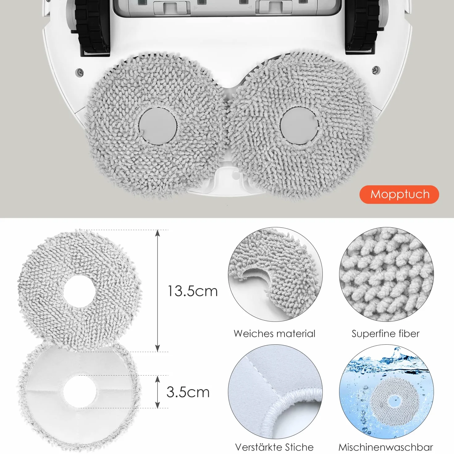 Zestaw akcesoriów do robota odkurzającego Xiaomi X20+, Saprdii 1 szczotka rolkowa, 4 worki do kurzu, 6 ściereczek do wycierania, 2 filtry, 4 szczotki boczne, X20+ część zamienna, akcesoria do robota