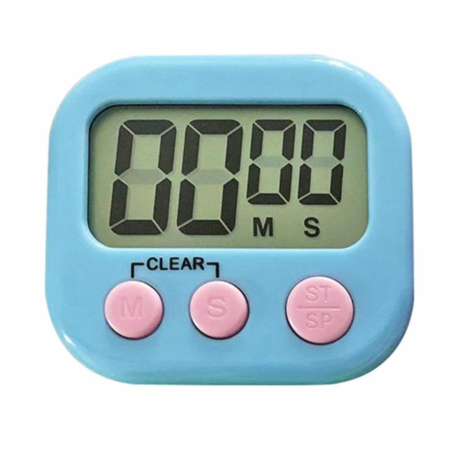 Timer Kuchenny Timer narzędzi kuchennych cyfrowy PROWADZONY Wyświetlacz Timer kuchenny Zegar Gotowy Budzik Budzik Sportowy Kuchnia Zegar Narzędzie Kuchenne Minutniki Kuchenne (Color : D)