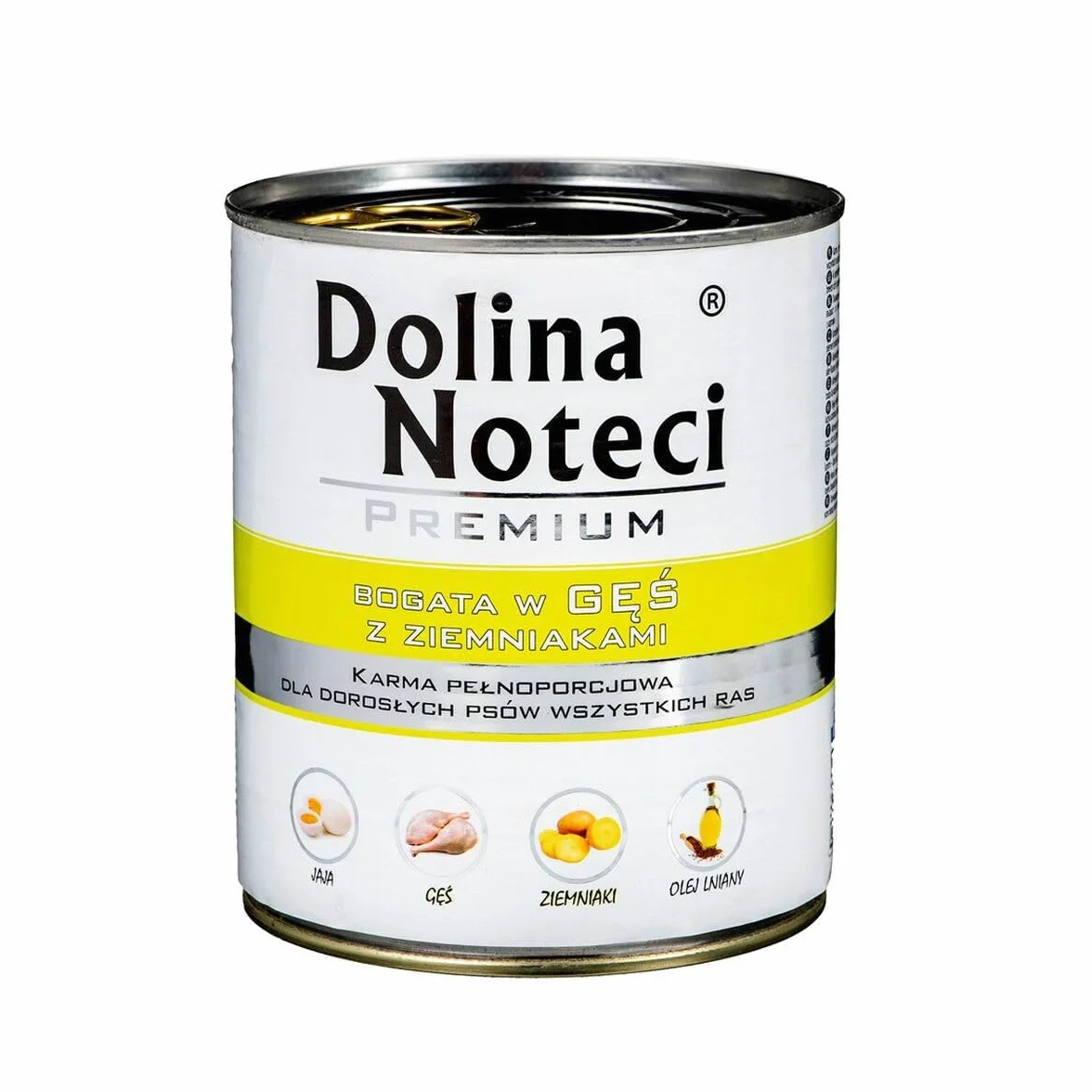 Dolina Noteci Mokra karma dla psa z gęsią i ziemniakami 800 g