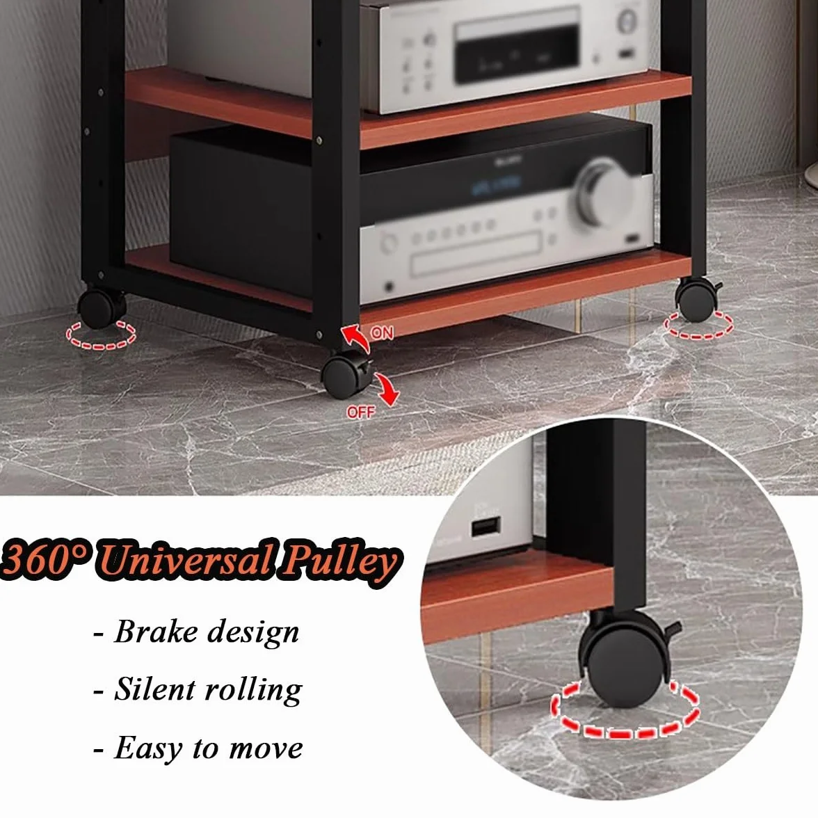 5/6/7-poziomowa szafka stereo audio do salonu, biura kina domowego ruchomy stojak wideo wieża stojak na gramofon DVD wzmacniacz głośnikowy konsole do gier uchwyt na gramofon, jednostka do pr