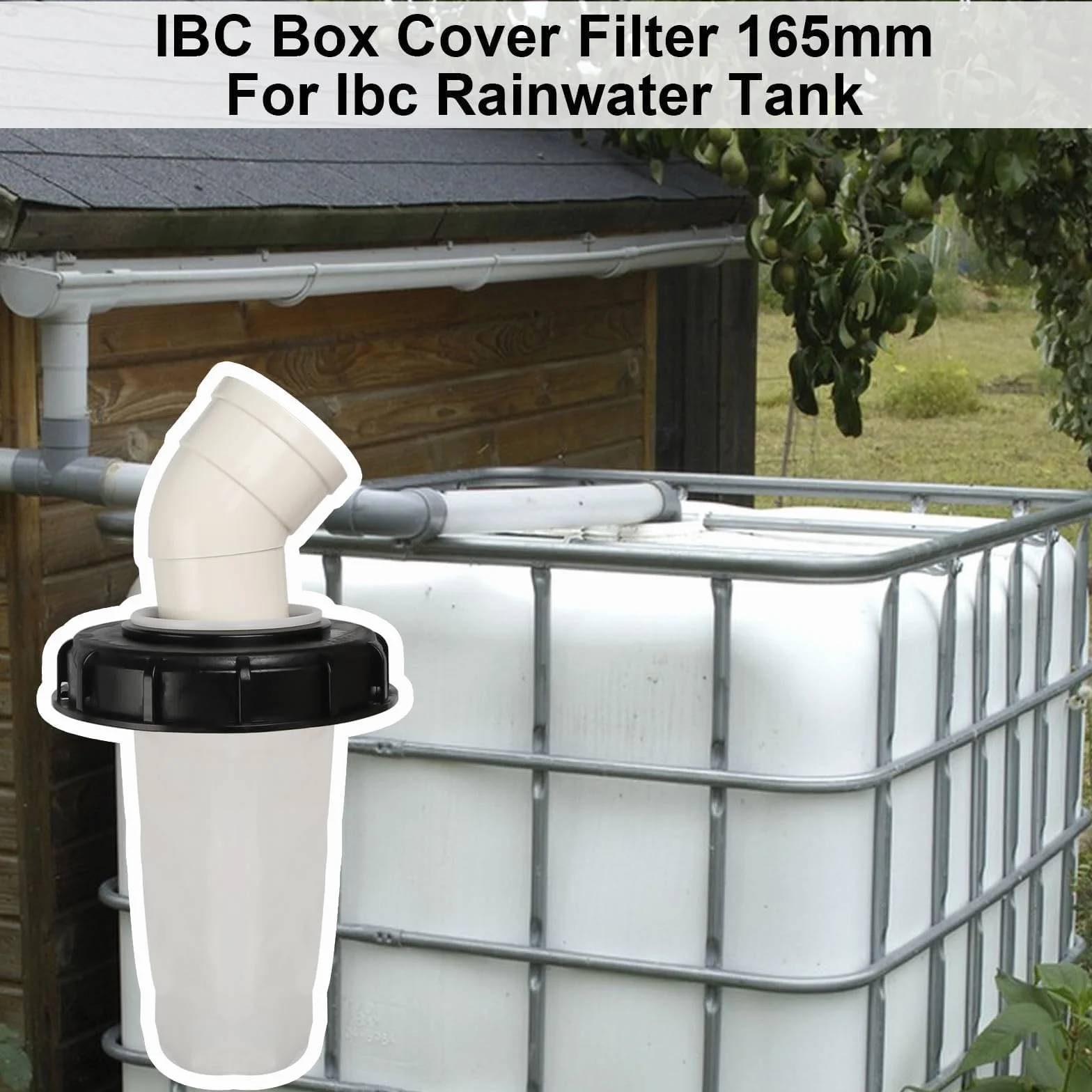 Pokrywa i filtr ibc, akcesoria do zbiornika IBC DN 150
