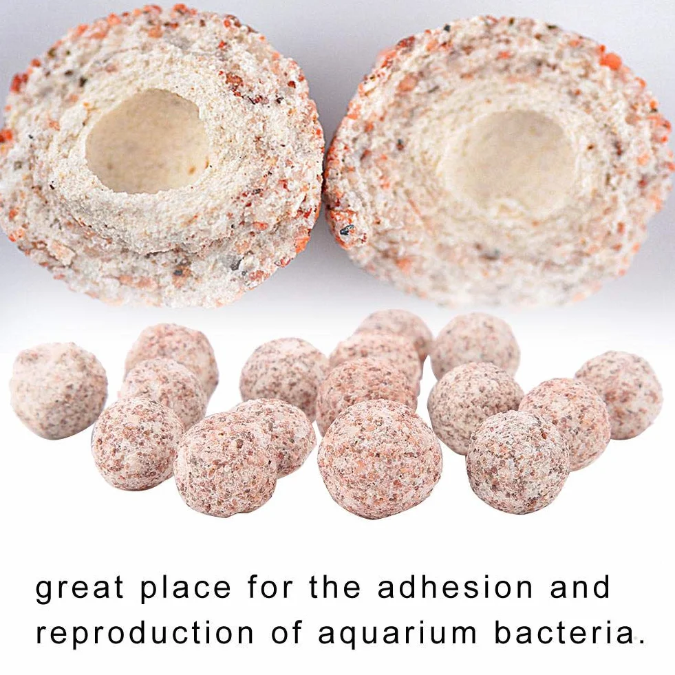 Akwarium kulka bio-filtr kulowy medium ceramiczny filtr kulowy do słodkowodnej i słonej wody